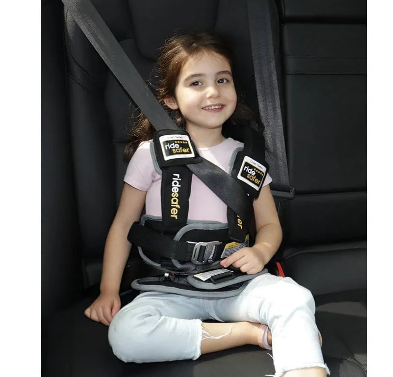 NEW RiderSafer Lightweight, Compact, Portable Car Seat in Black X-Small - Me n Mommy To Be