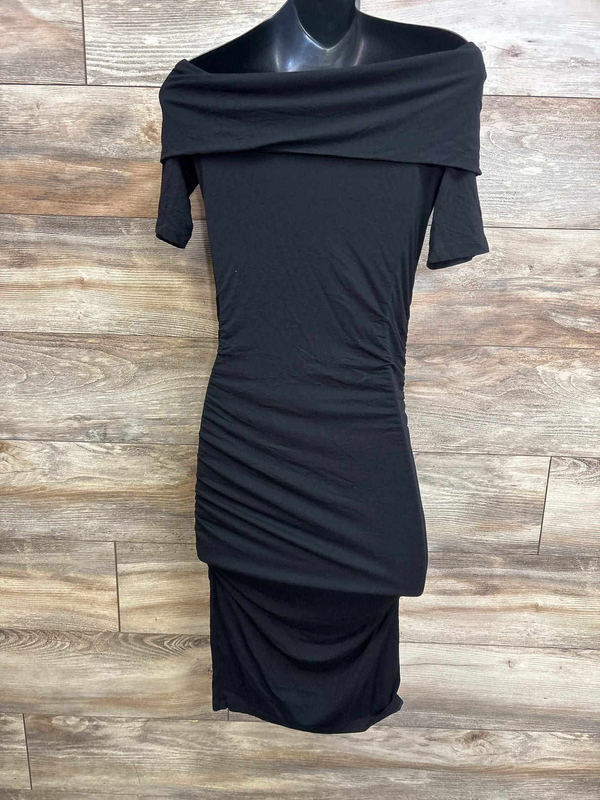 Isabella Oliver Off Shoulder Dress Black sz 2/XS