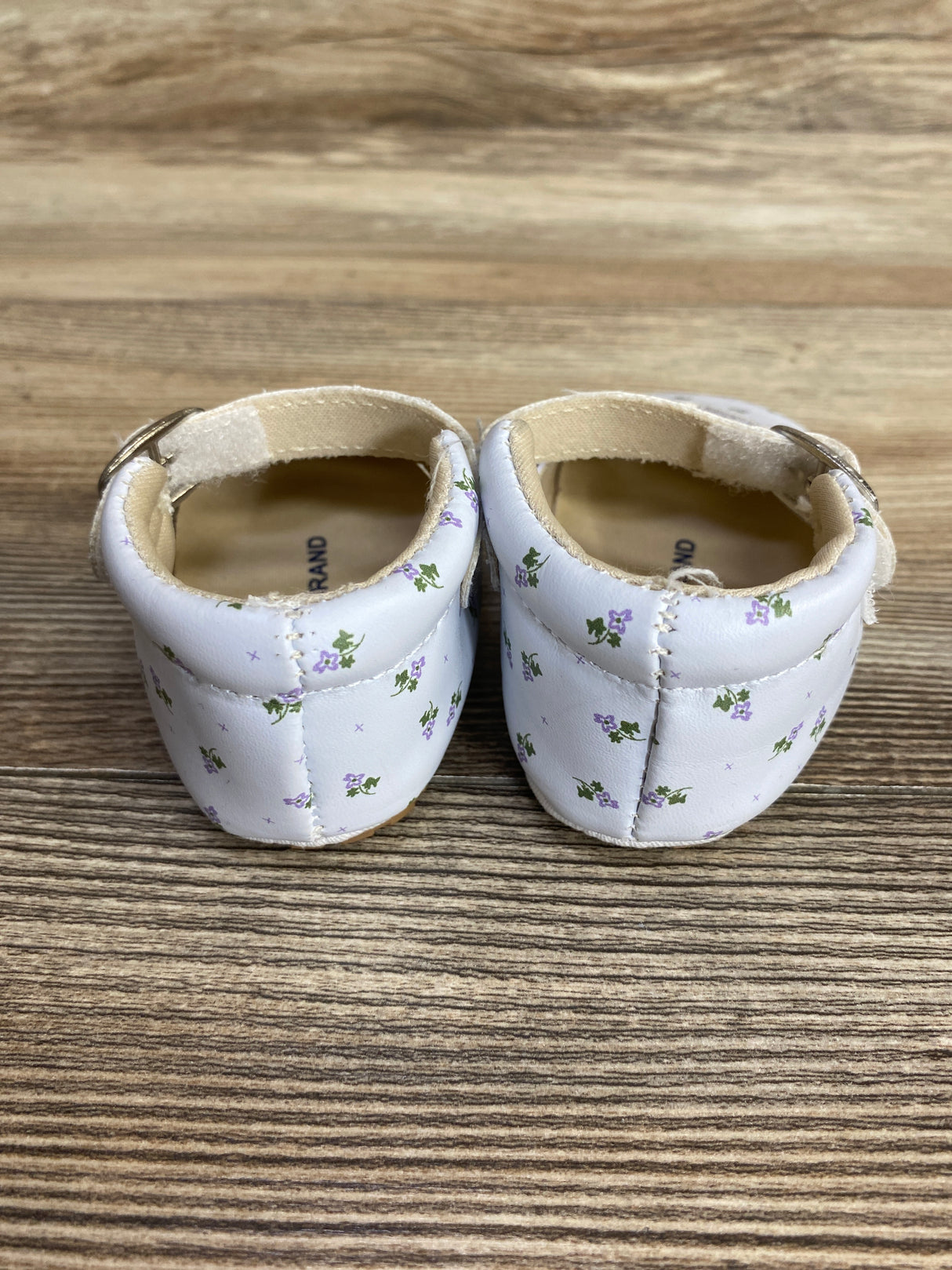 Lucky Brand Mary Jane Crib Shoes White sz 3c