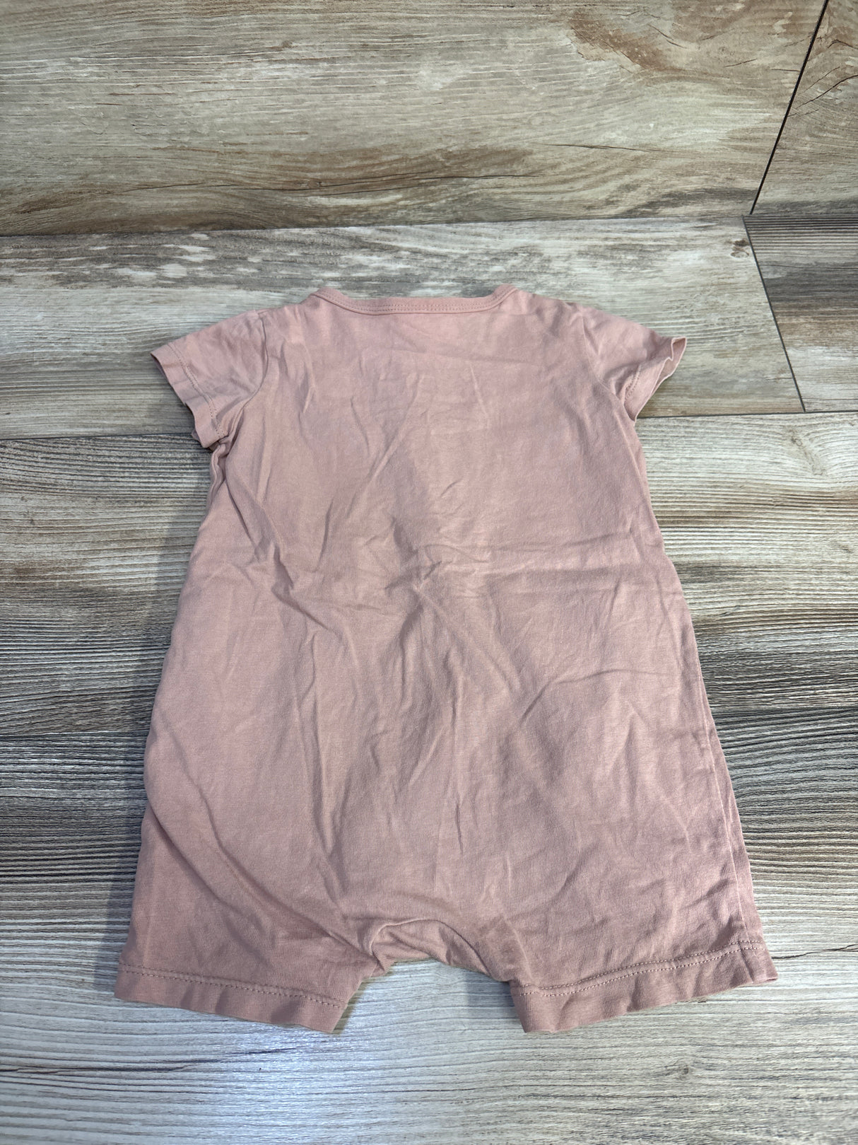 H&M Button-Front Shortie Romper Tan sz 9m