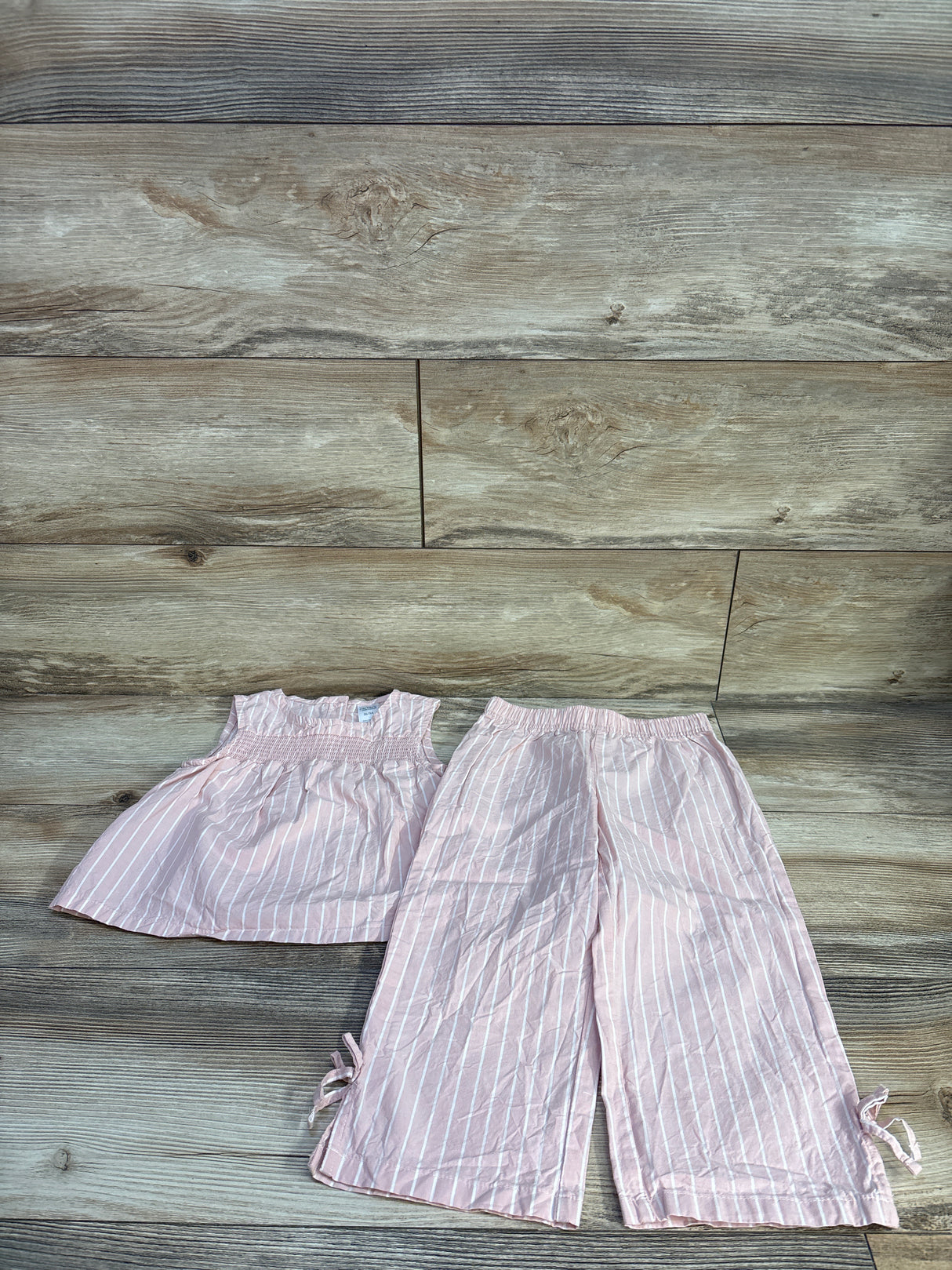 Child Of Mine 2pc Smocked Striped Shirt & Pants Set sz 3T
