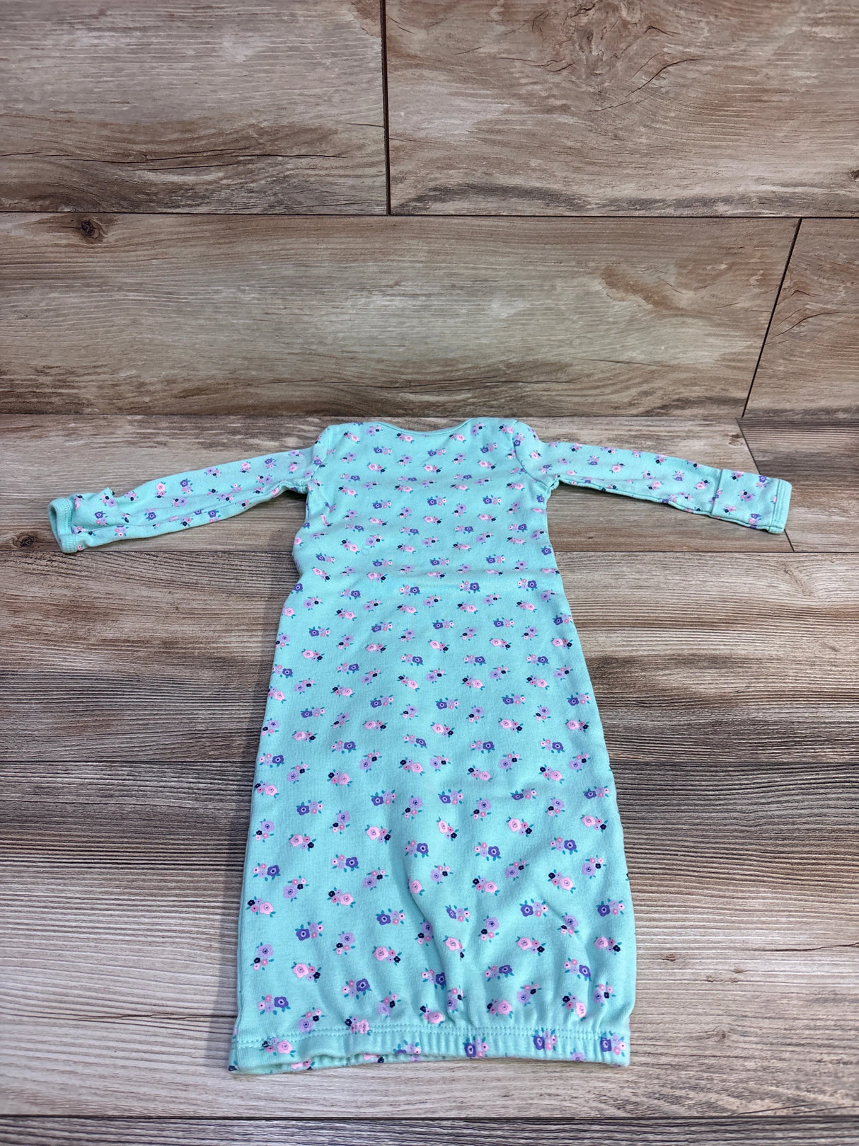 Simple Joys Sleep Gown Teal sz 0-3m