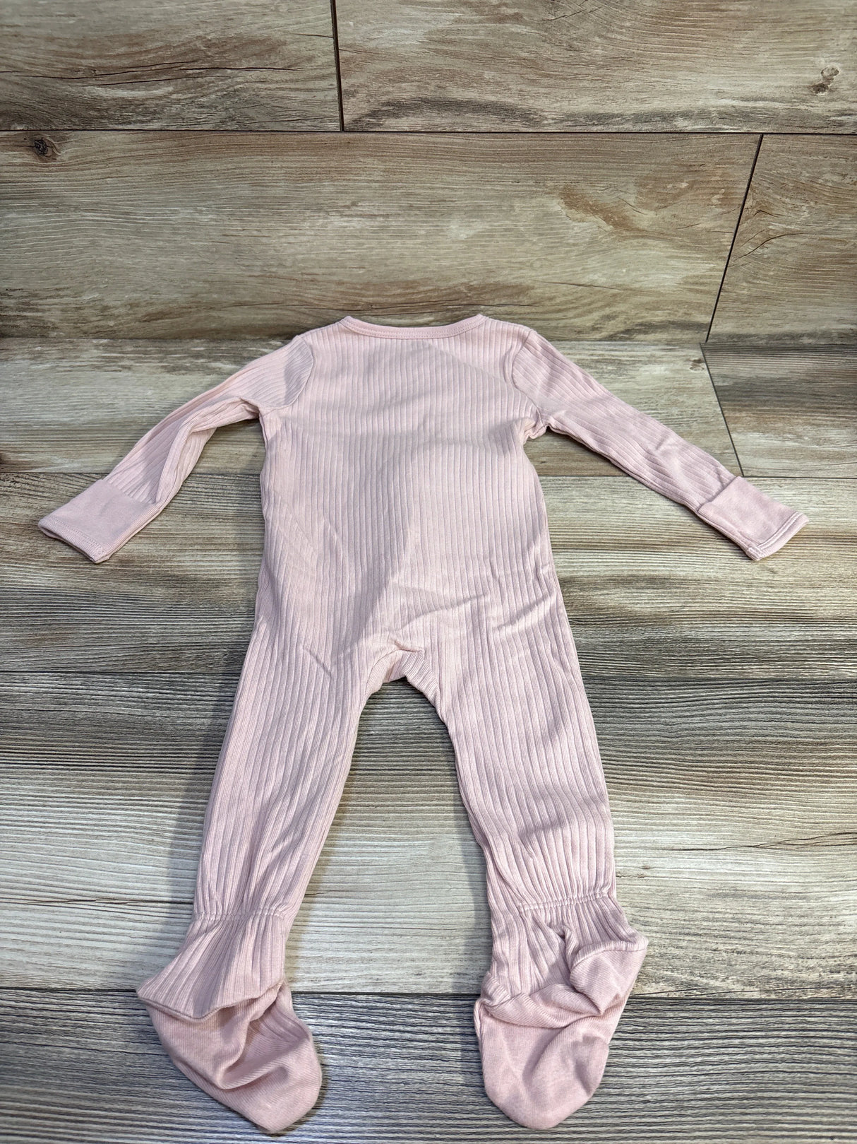 Cloud Island Ribbed Sleeper Pink sz 6-9m