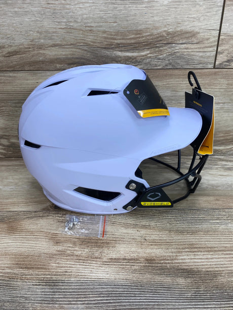 NEW Evoshield XVT 2.0 Matte Batting Helmet with Facemask White sz XS (6 1/2") - Me n Mommy To Be