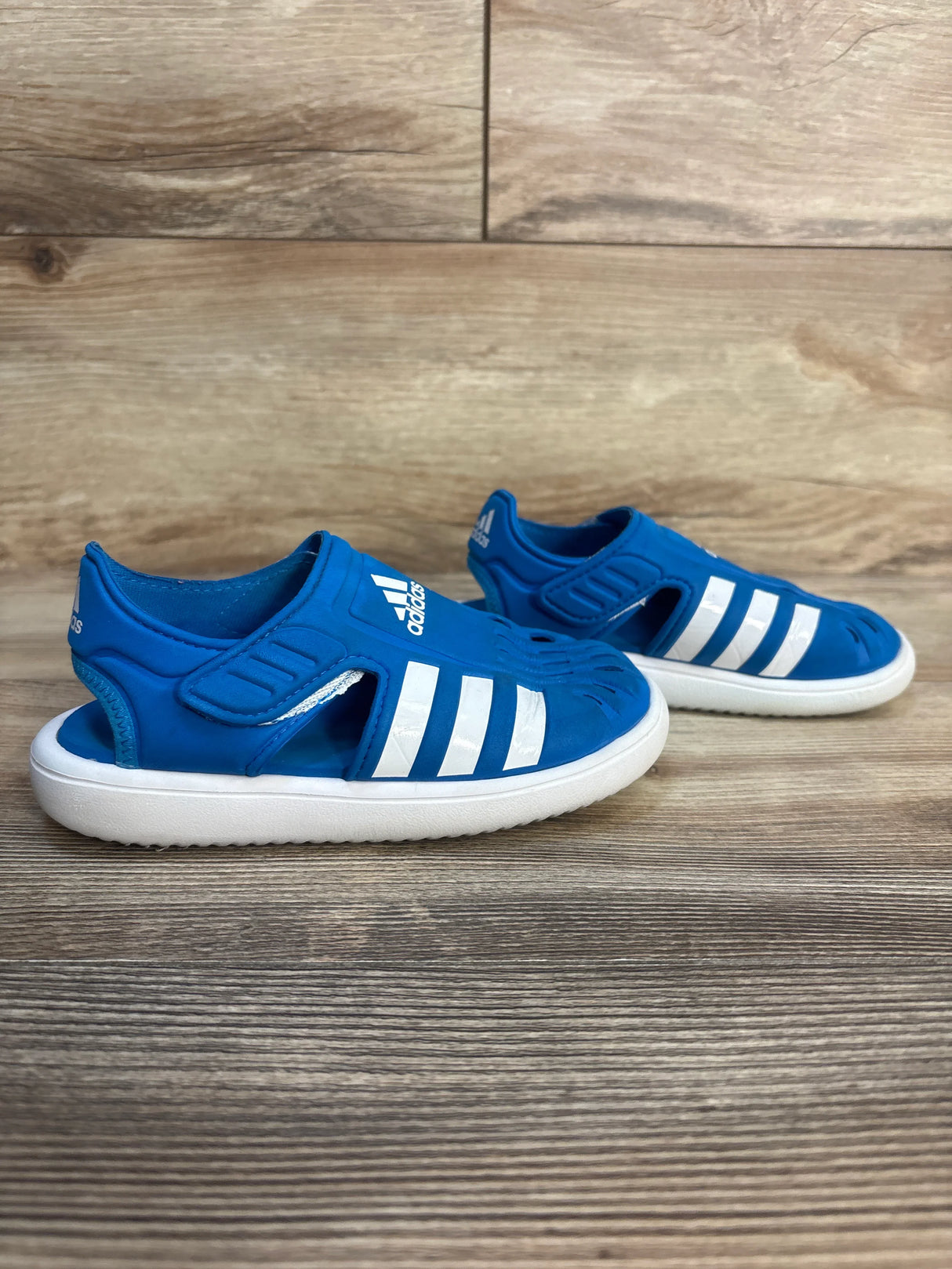 Adidas Closed-Toe Water Sandals Blue sz 11c