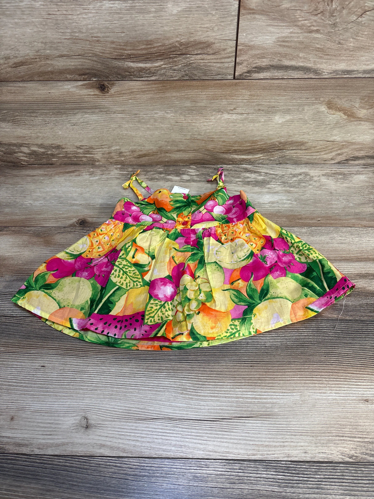 NEW Janie & Jack Fruit Halter Sundress Yellow sz 4T