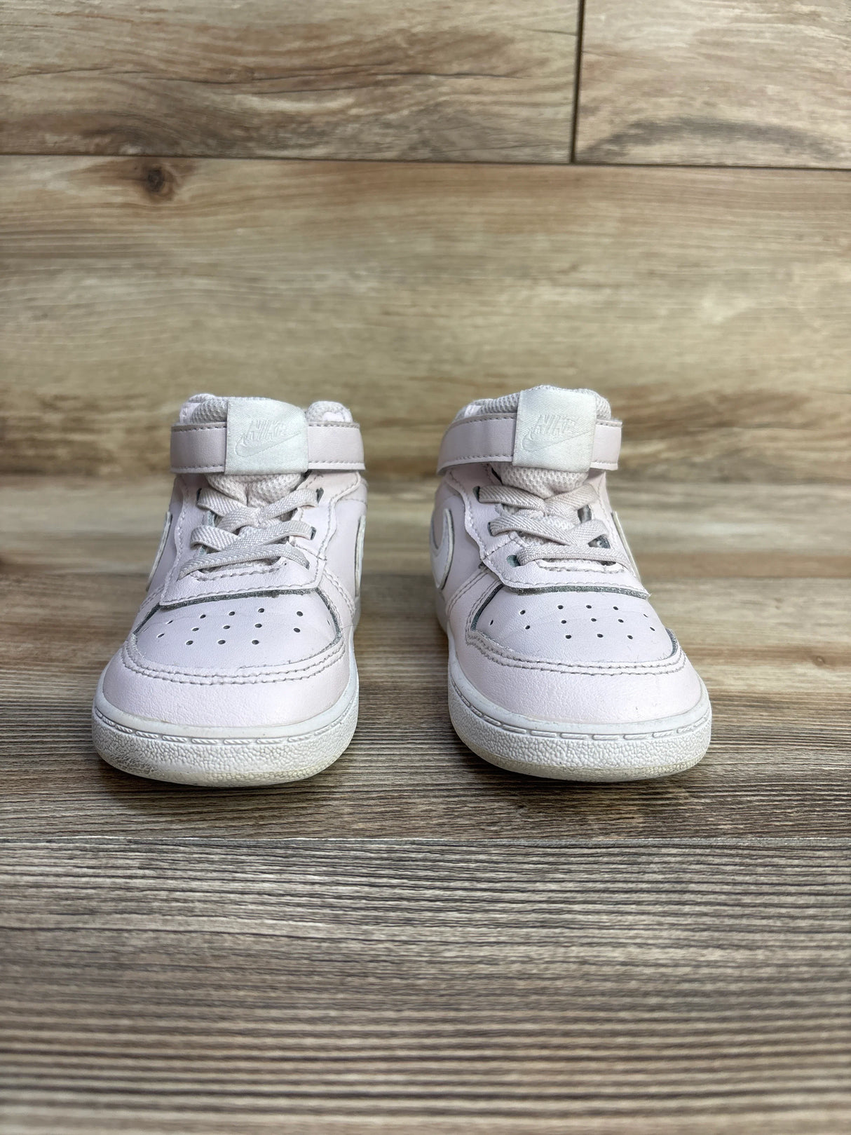 Nike Court Borough Mid 2 TD 'Pearl Pink White' Sneakers sz 8c - Me n Mommy To Be