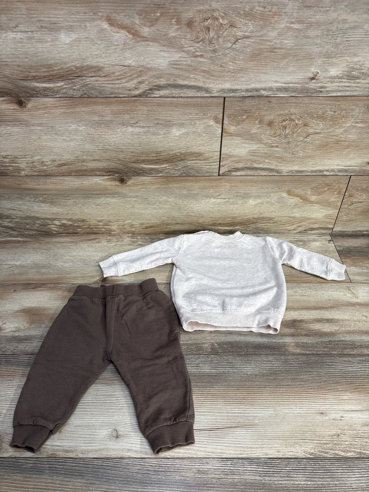 Disney Baby 2pc Winnie the Pooh Sweatshirt & Joggers Beige sz 3-6m