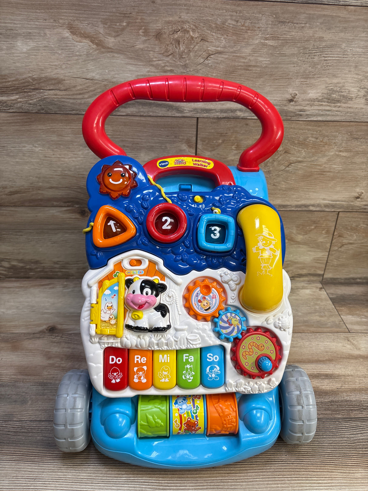 VTech Sit-to-Stand Learning Walker, Blue