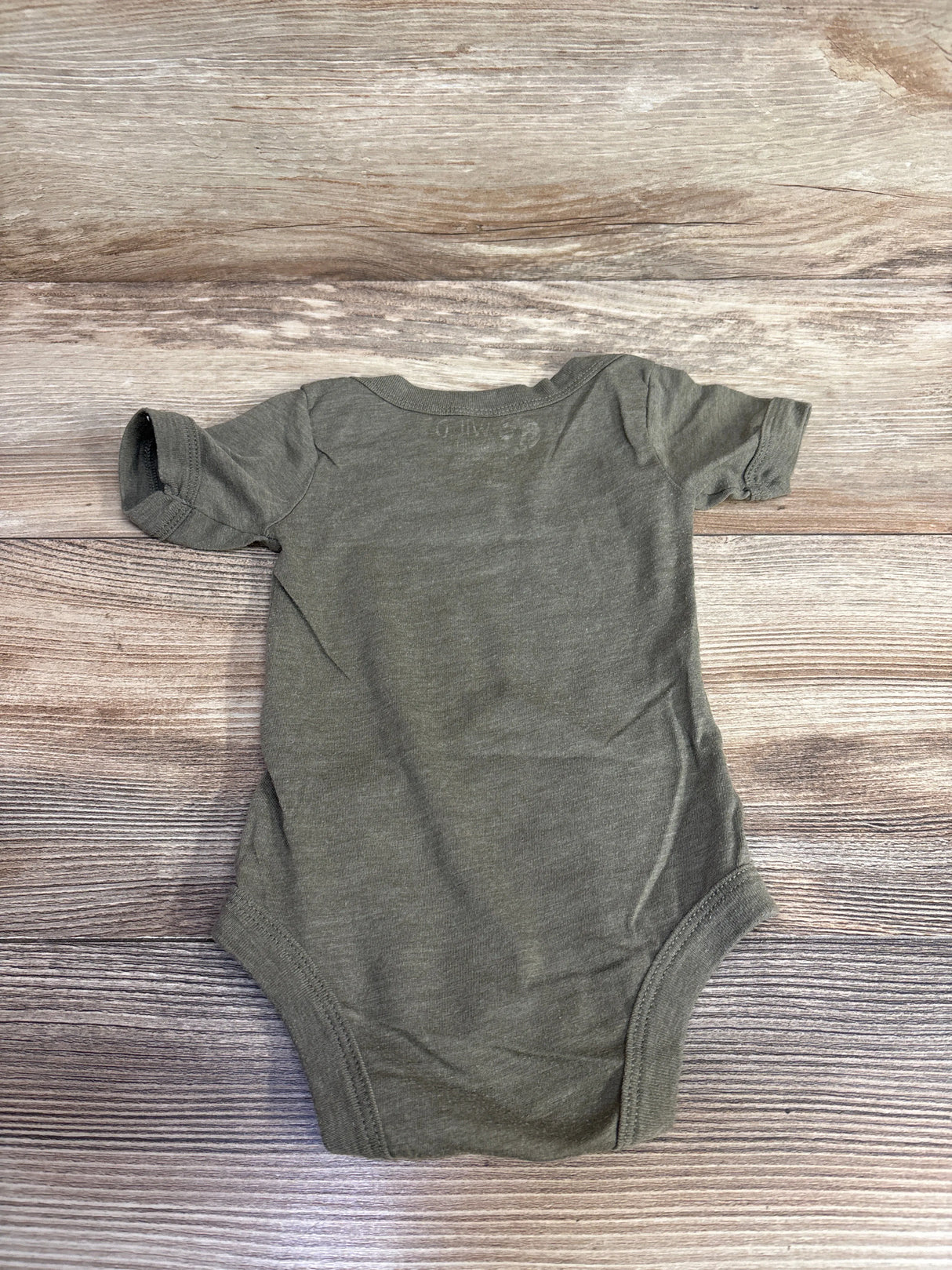 Wild Is Calling Battle Born Baby Bodysuit Green sz 6m