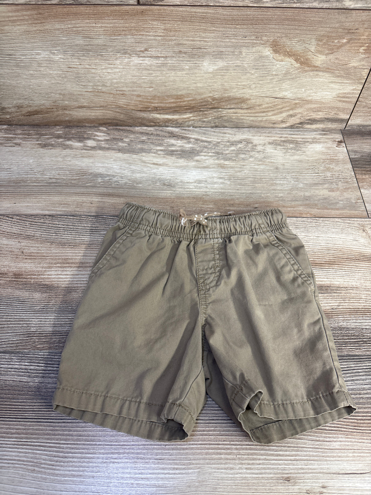 Cat & Jack Drawstring Shorts Tan sz 2T