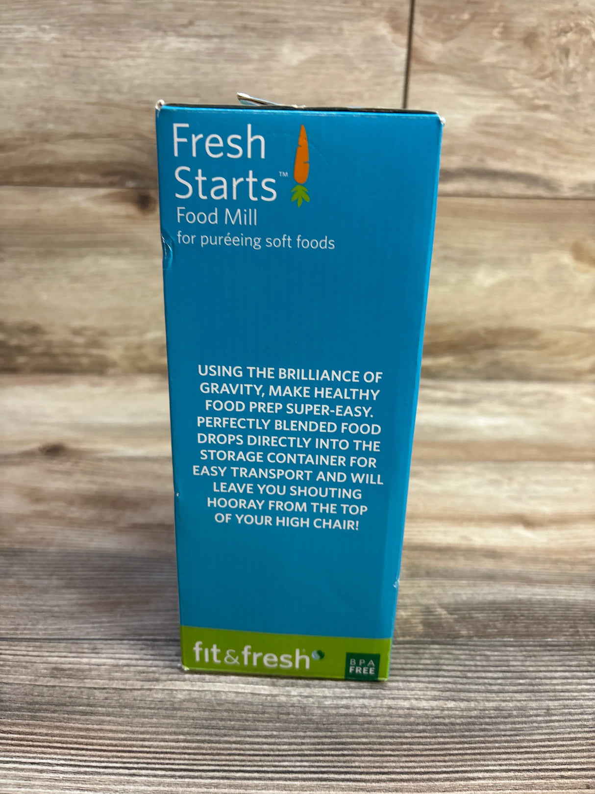NEW Fit & Fresh Fresh Starts Baby Food Mill Green