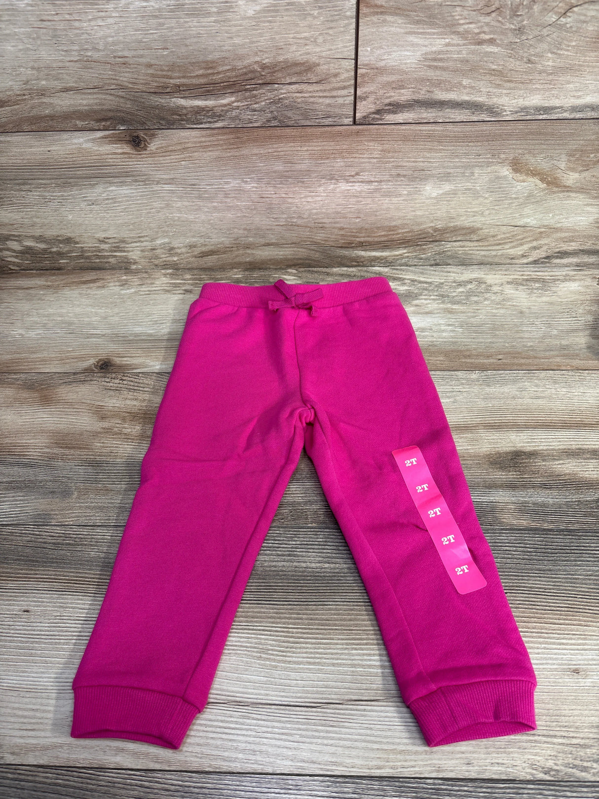 NEW Children's Place Drawstring Pull On Pants Pink sz 2T
