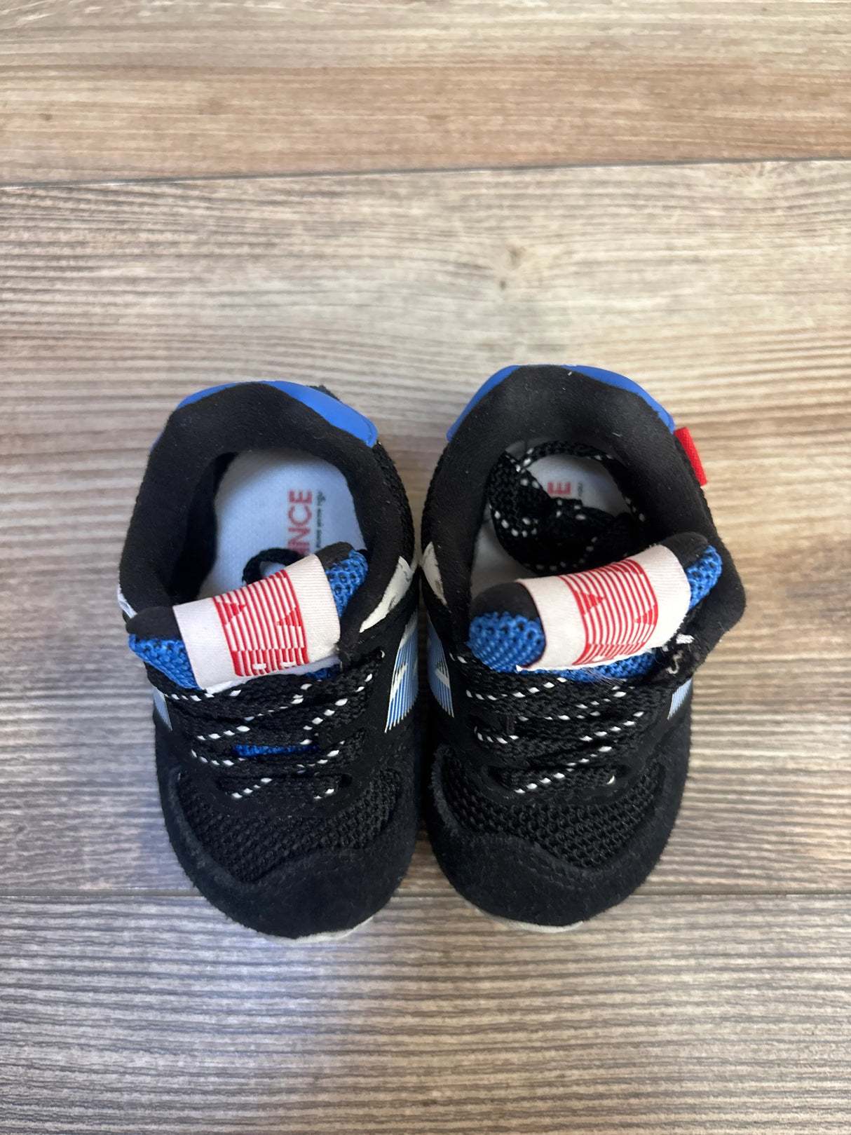 New Balance 574 Speed 'Black Cobalt' Sneakers sz 2c