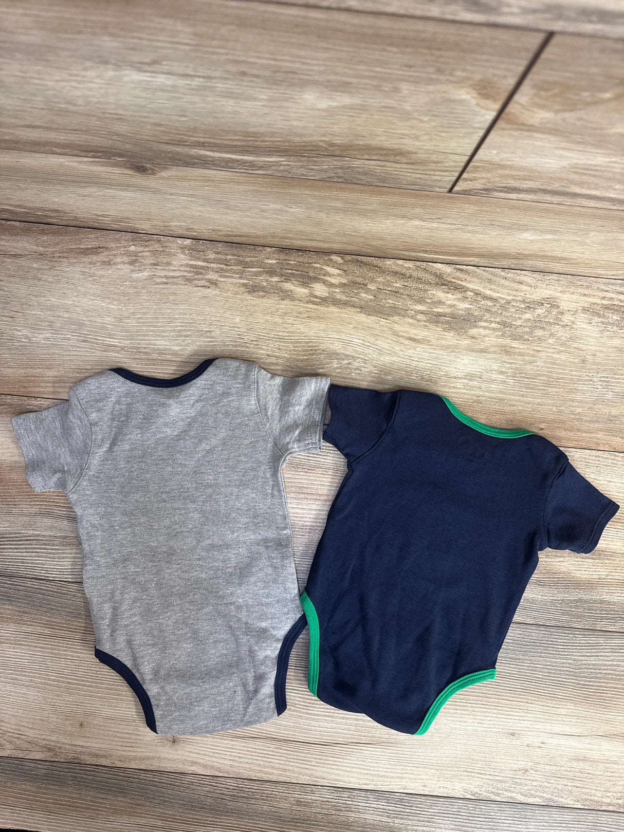 Gen 2 Notre Dame Fighting Irish 2pk Bodysuits sz 3/6m