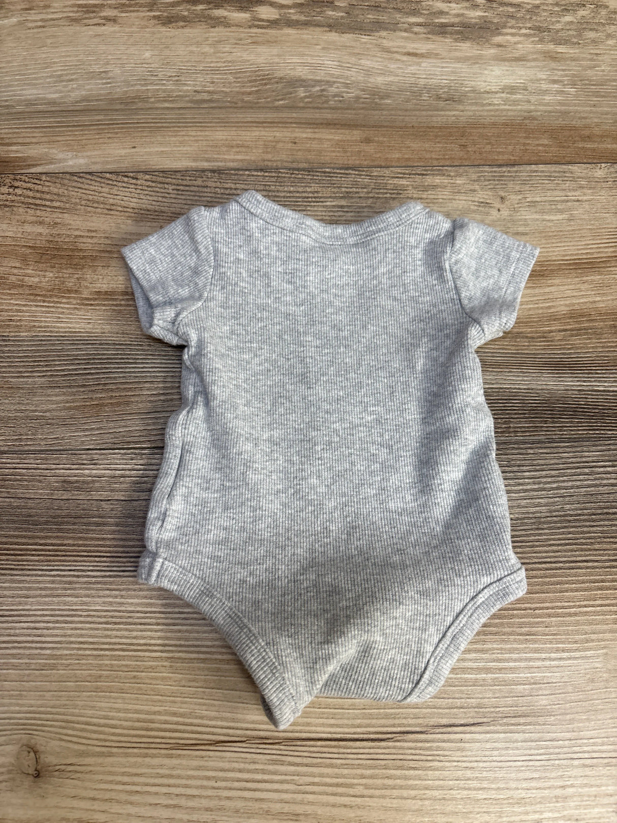 Cotton On Baby Ribbed Bodysuit Grey sz 0-3m