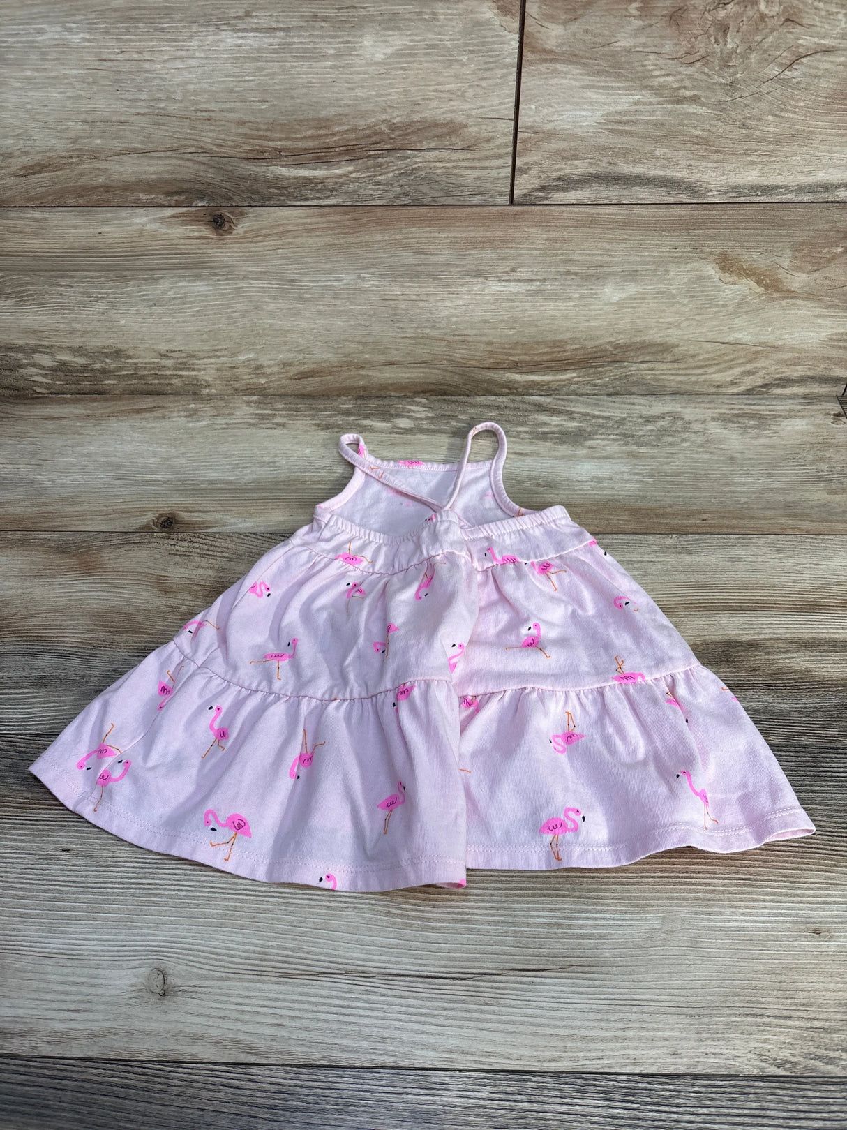 Cat & Jack Flamingo Dress Pink sz 18m - Me n Mommy To Be