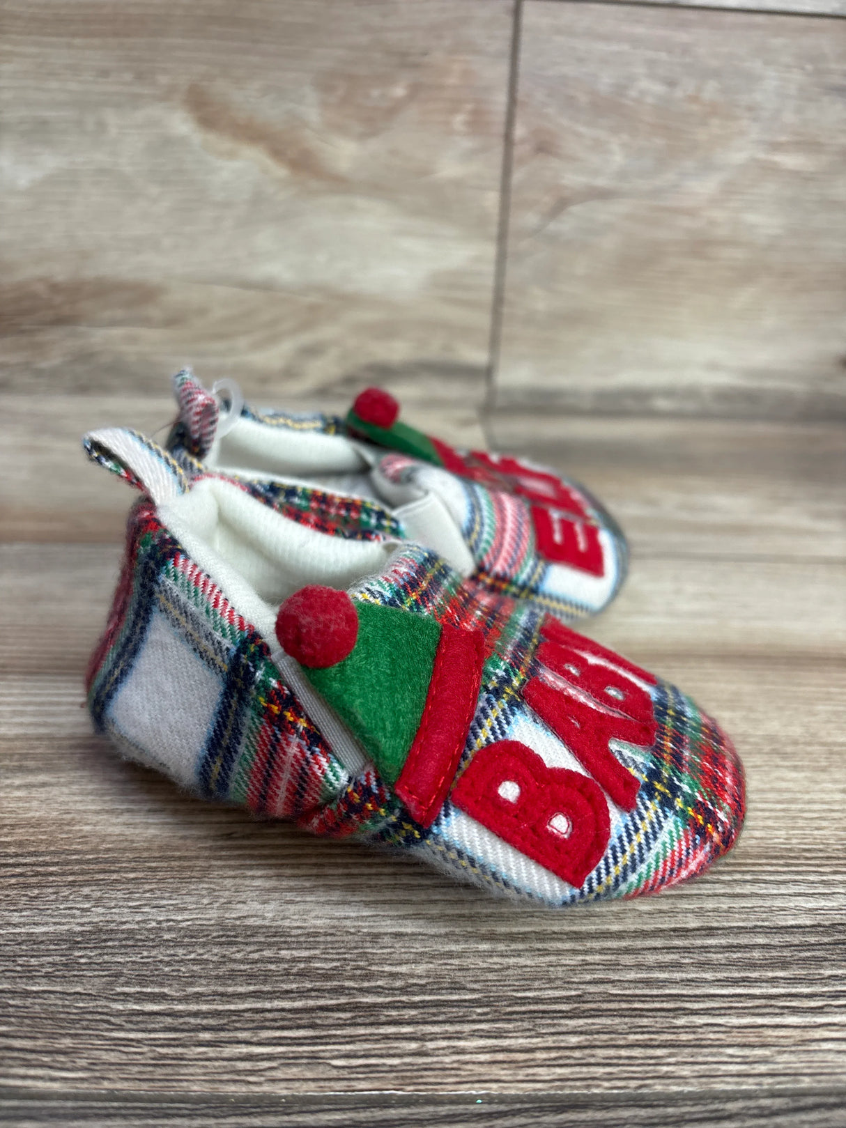 Wondershop Elf Baby Slippers Red sz 9-12m