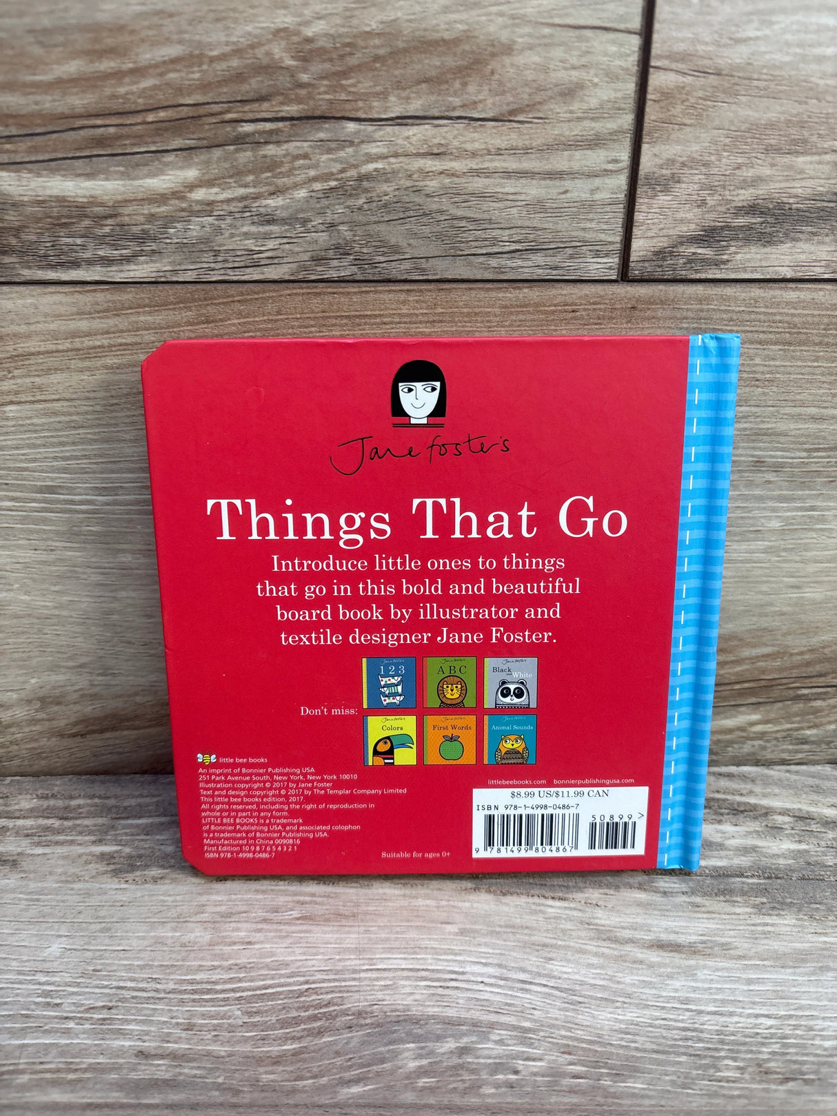 Jane Foster's Things That Go Board Book - Me n Mommy To Be