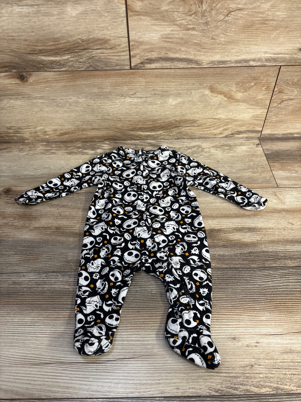 Old Navy x Disney The Nightmare Before Christmas Sleeper Black sz 0-3m