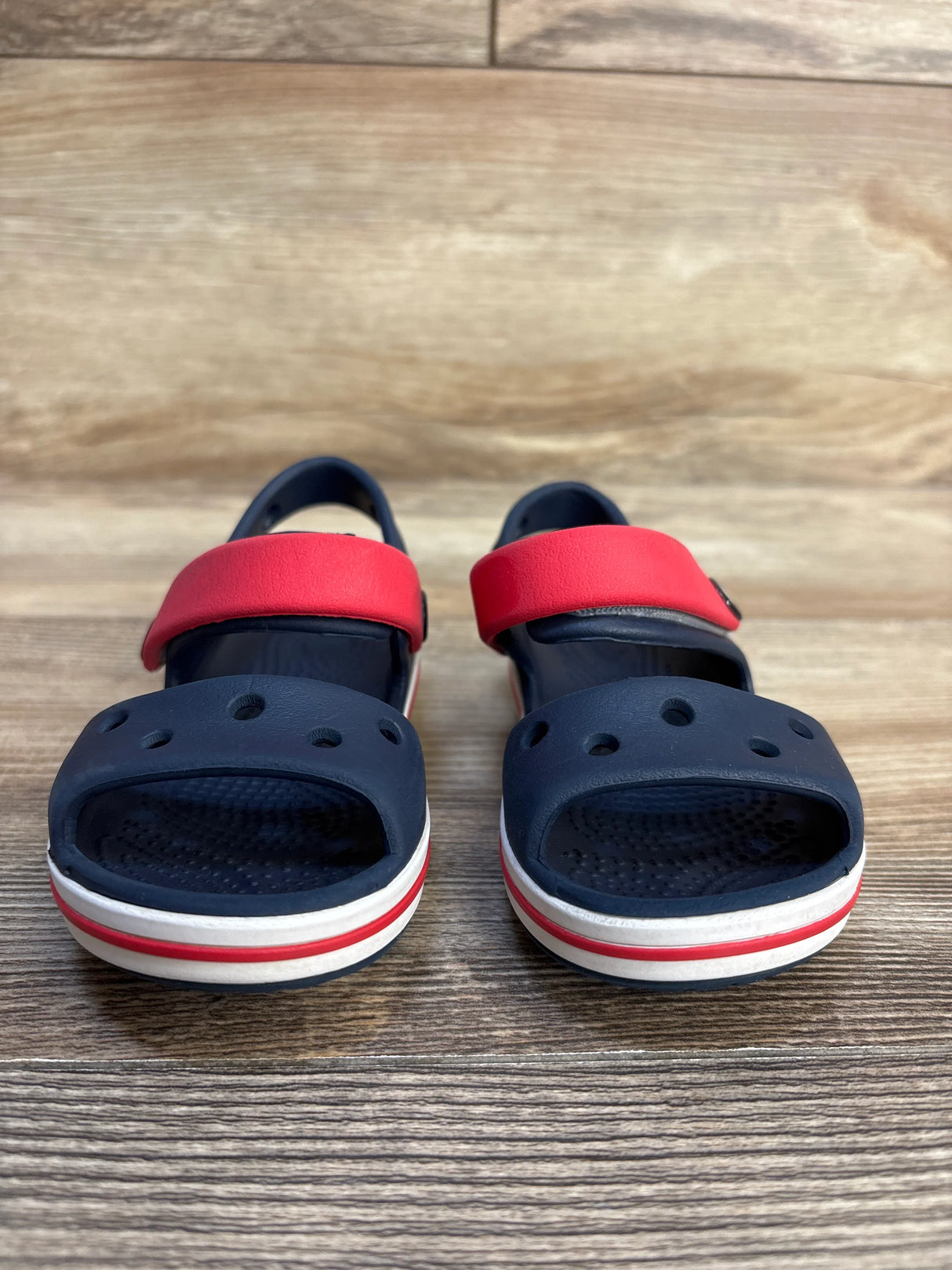 Crocs Crocband Cruiser Sandals Navy sz 7c