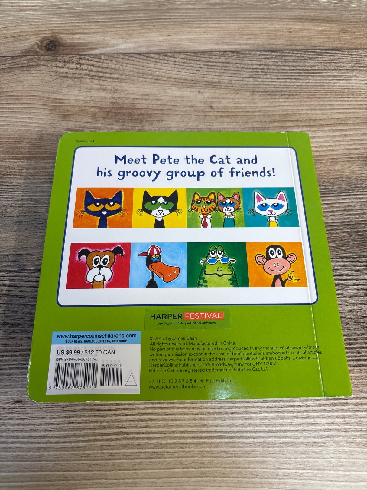 Pete the Cat Meet Pete Tabbed Board Book