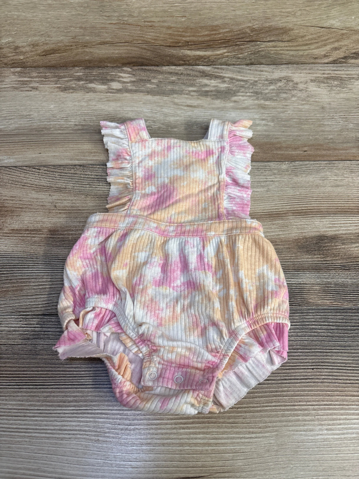 Cat & Jack Tie-Dye Romper Pink sz 3-6m - Me n Mommy To Be