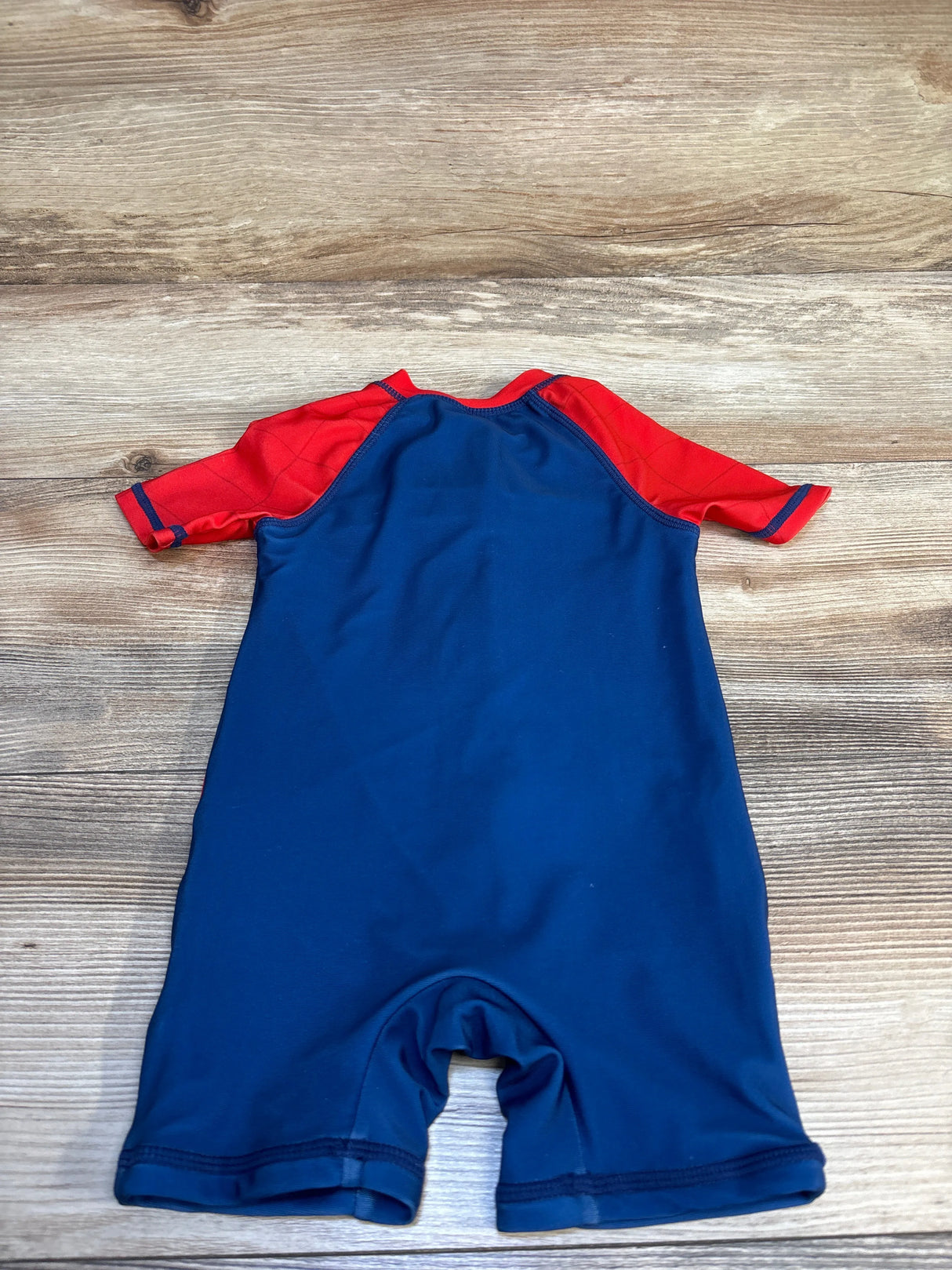 Marvel Spider-Man Rashguard Romper Red sz 12m