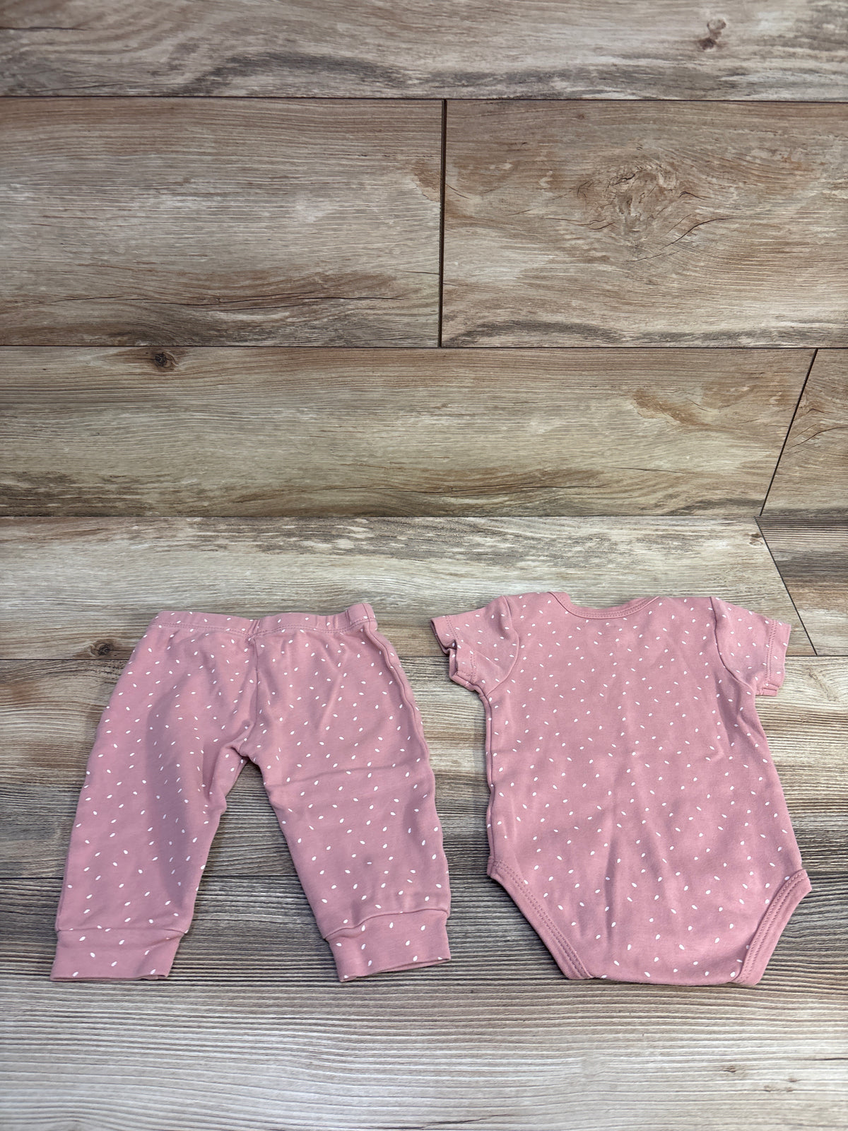 Berry Sweet 2pc Bodysuit & Pants Set Pink sz 9m