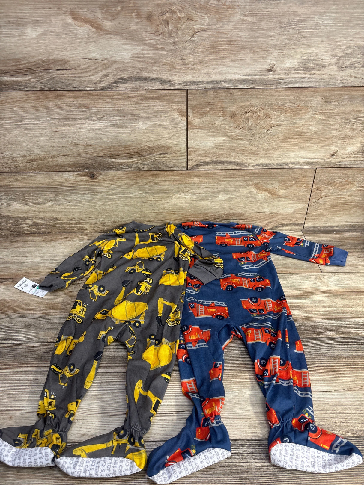 NEW Just One You 2pk Fire Truck Sleeper Navy sz 12m