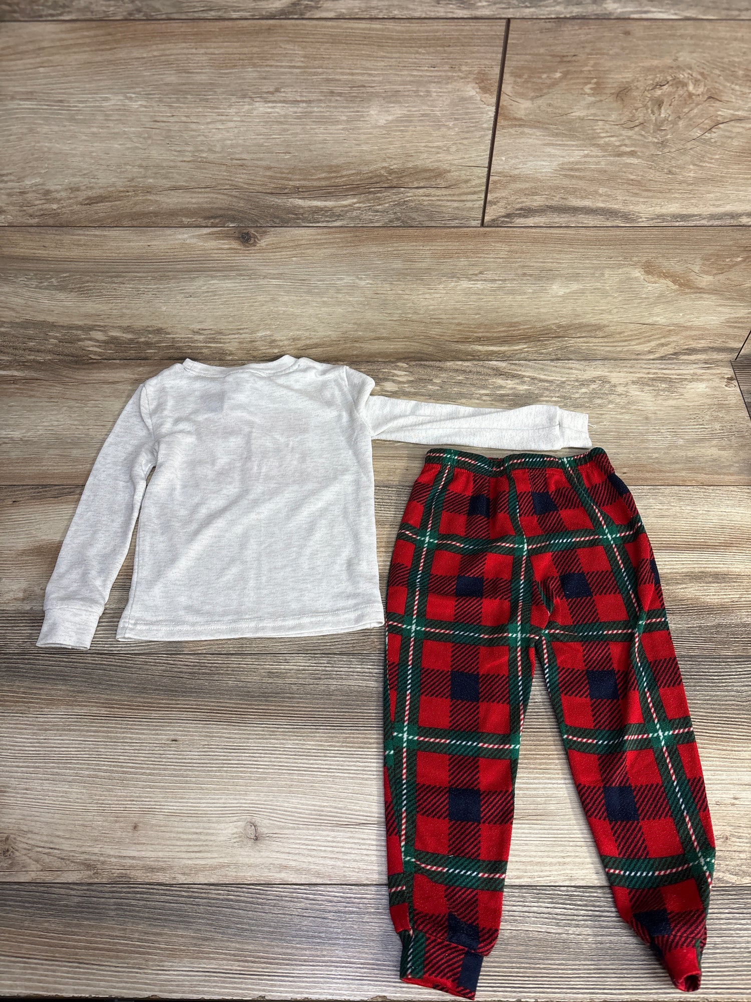 Members Mark 2pc Merry & Bright Pajama Set Taupe sz 3T