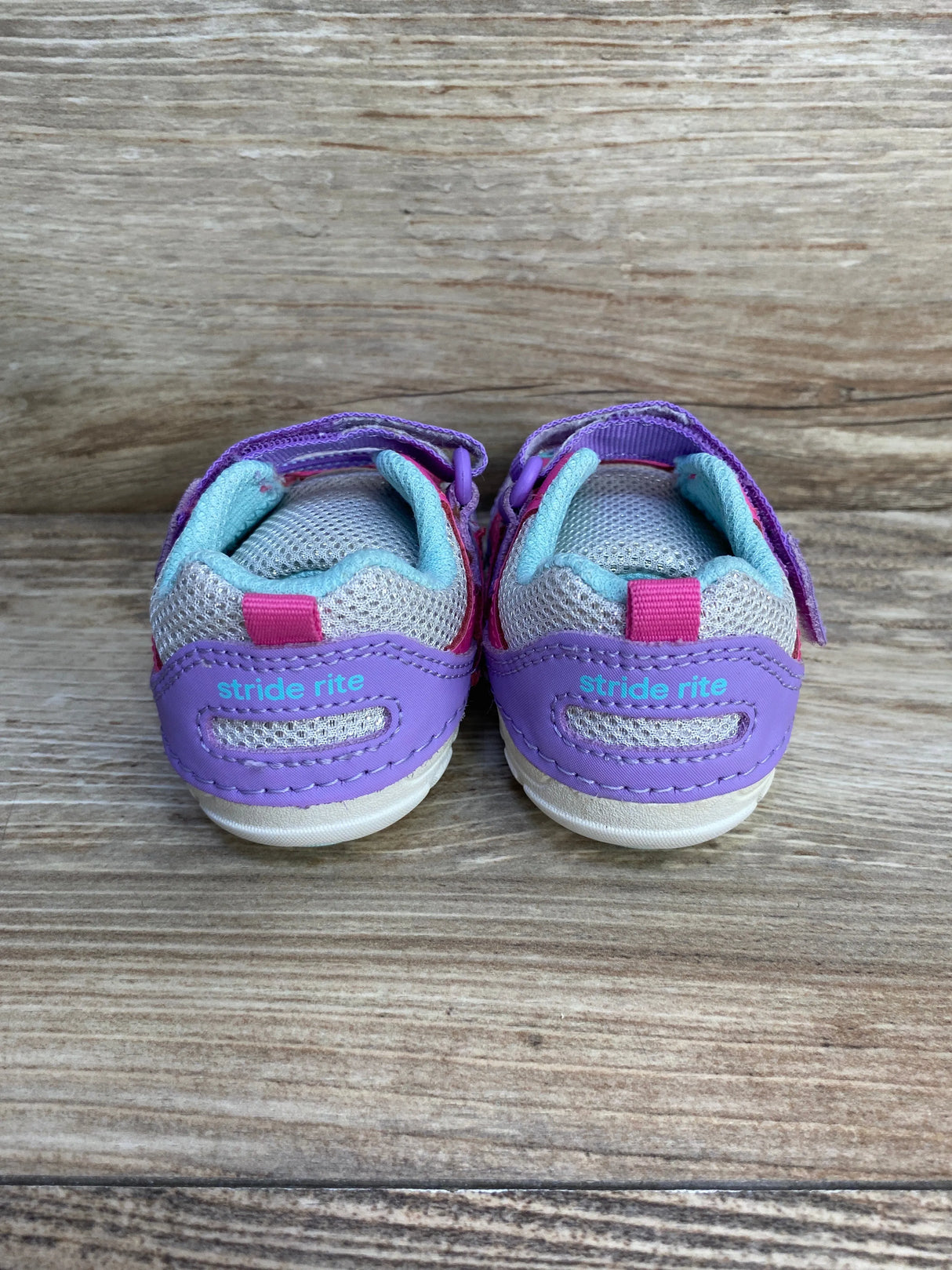Stride Rite Soft Motion Rhett Sneakers Purple sz 4c - Me n Mommy To Be