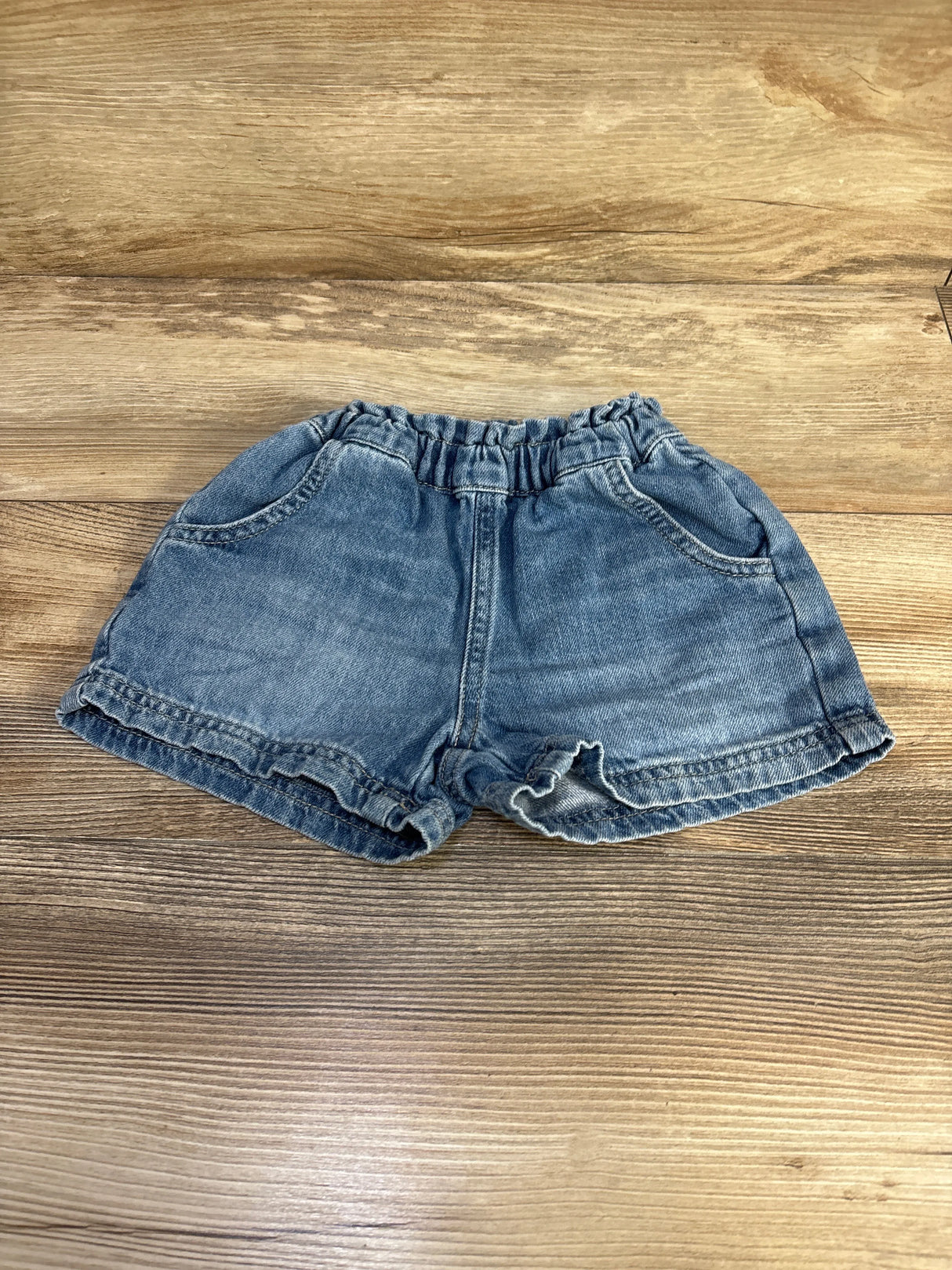 Mini Boden Pull-On Denim Shorts Blue sz 5T