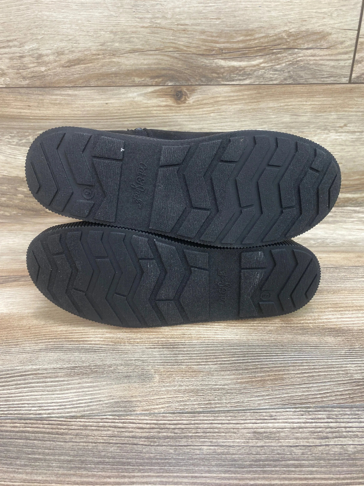 NEW Cat & Jack Natalia Tall Shearling Style Boots Black Sz 5Y - Me n Mommy To Be