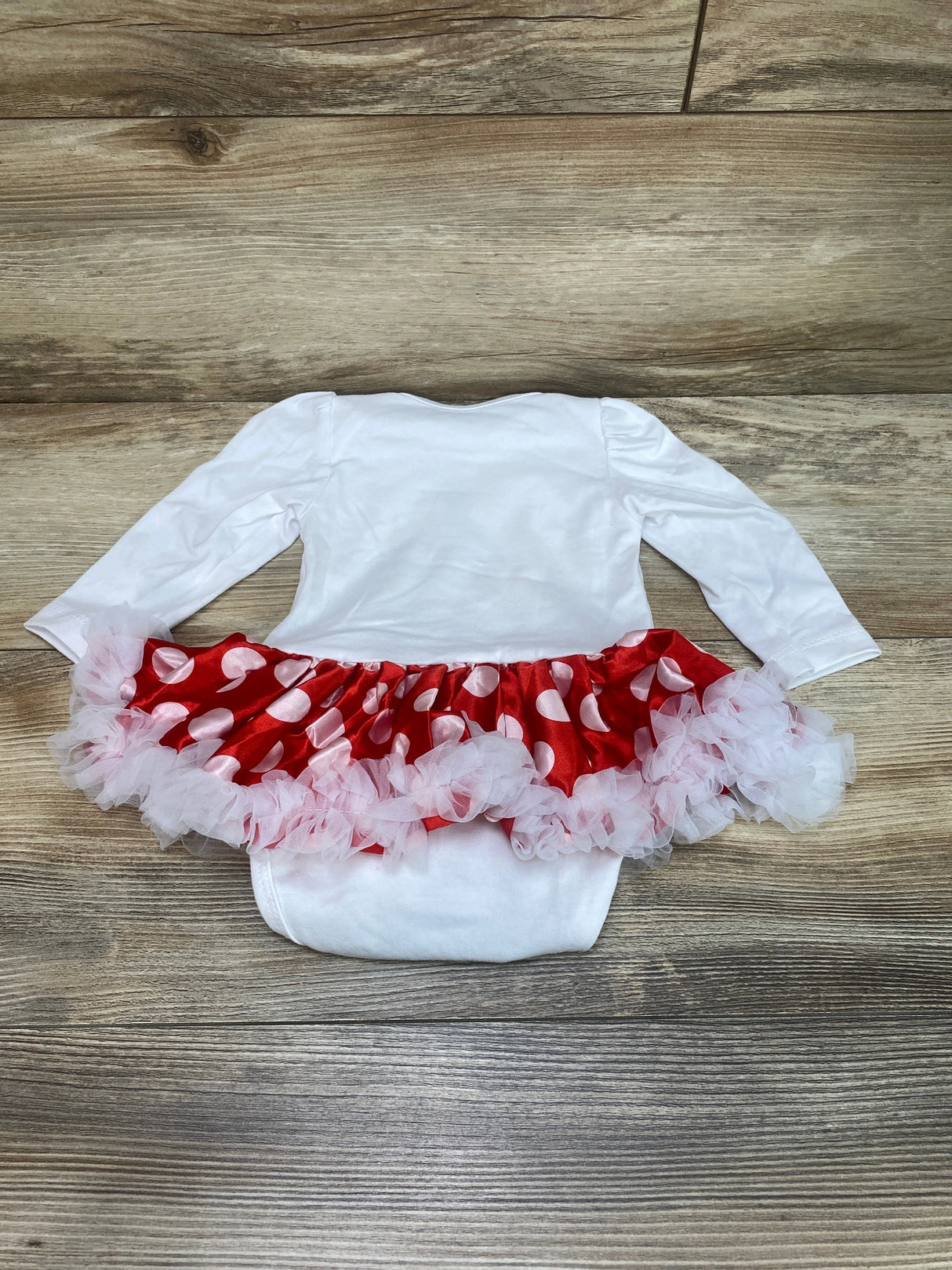 My 1st Christmas Tutu Bodysuit White sz 3-6m - Me n Mommy To Be