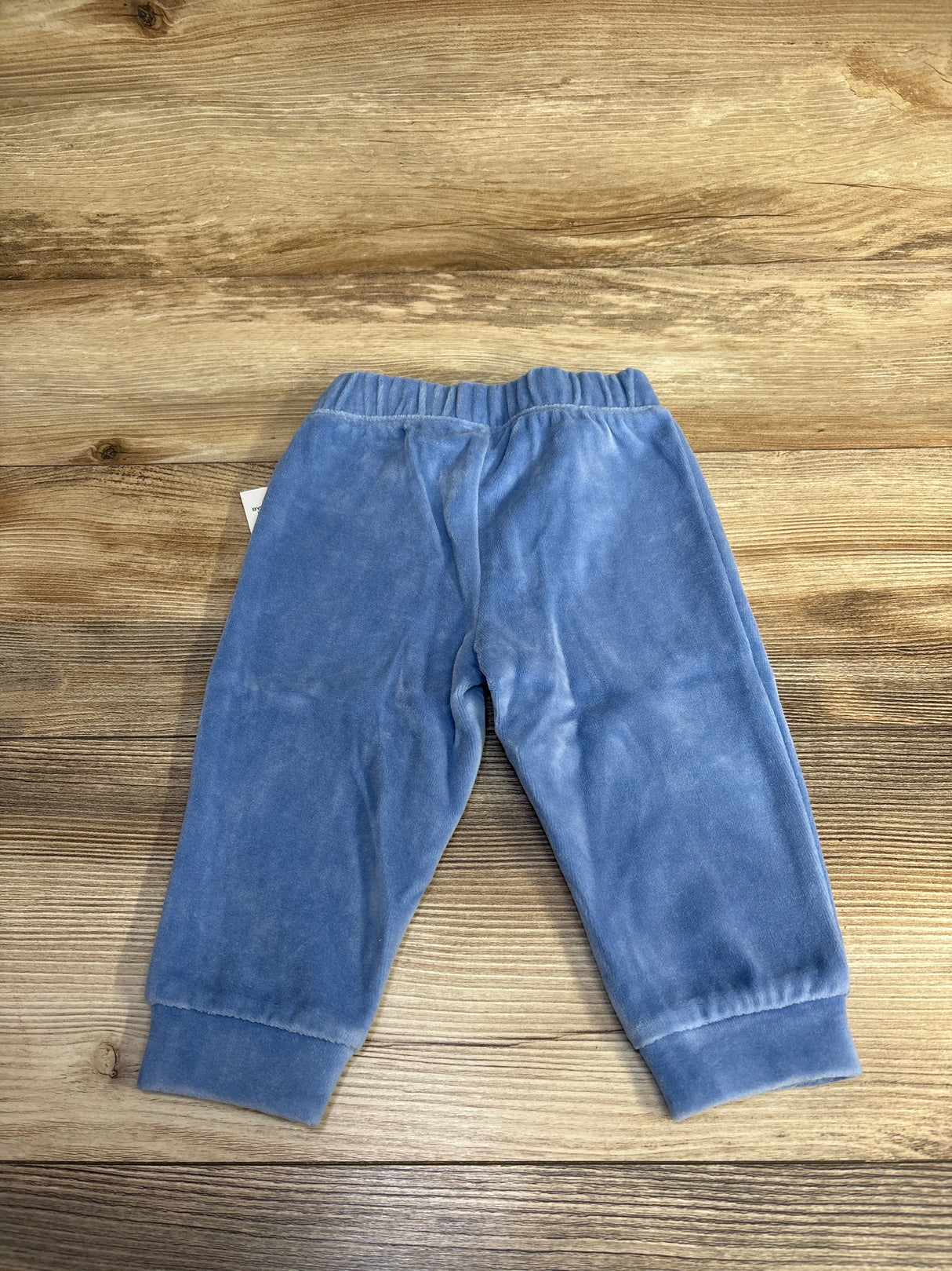 NEW First Impressions Velour Pull On Pants Blue sz 12m