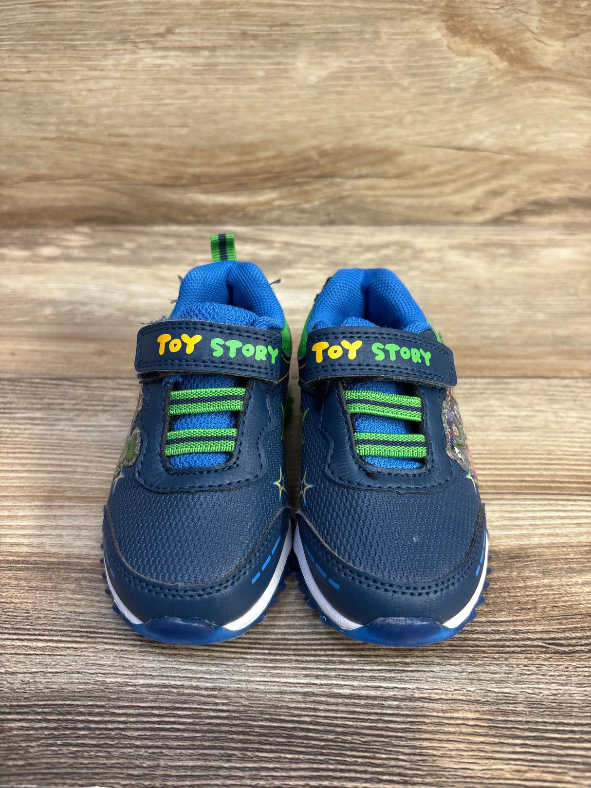 Toy Story Light Up Sneakers Blue sz 6c