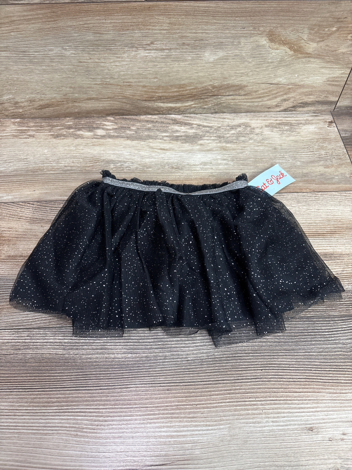 NEW Cat & Jack Glitter Tutu Skirt Black sz 2T