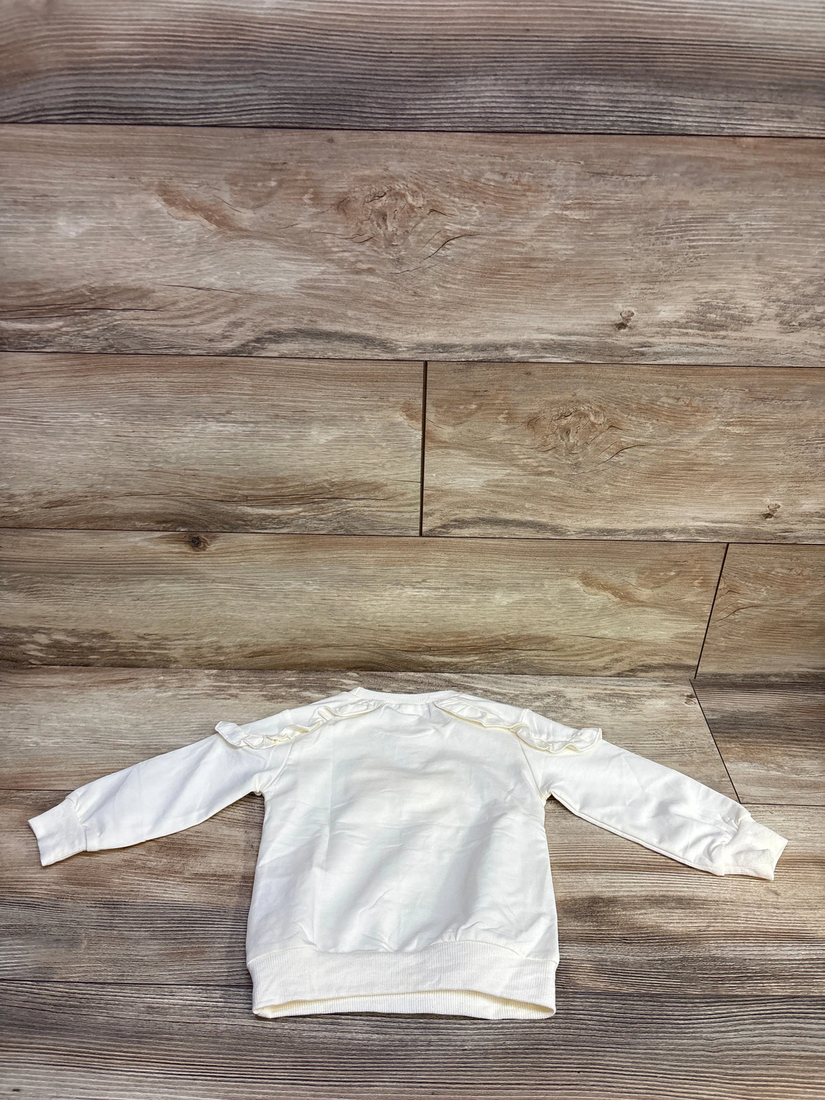 Ccpelsie Bow Pullover Sweatshirt Ivory sz 12-18m