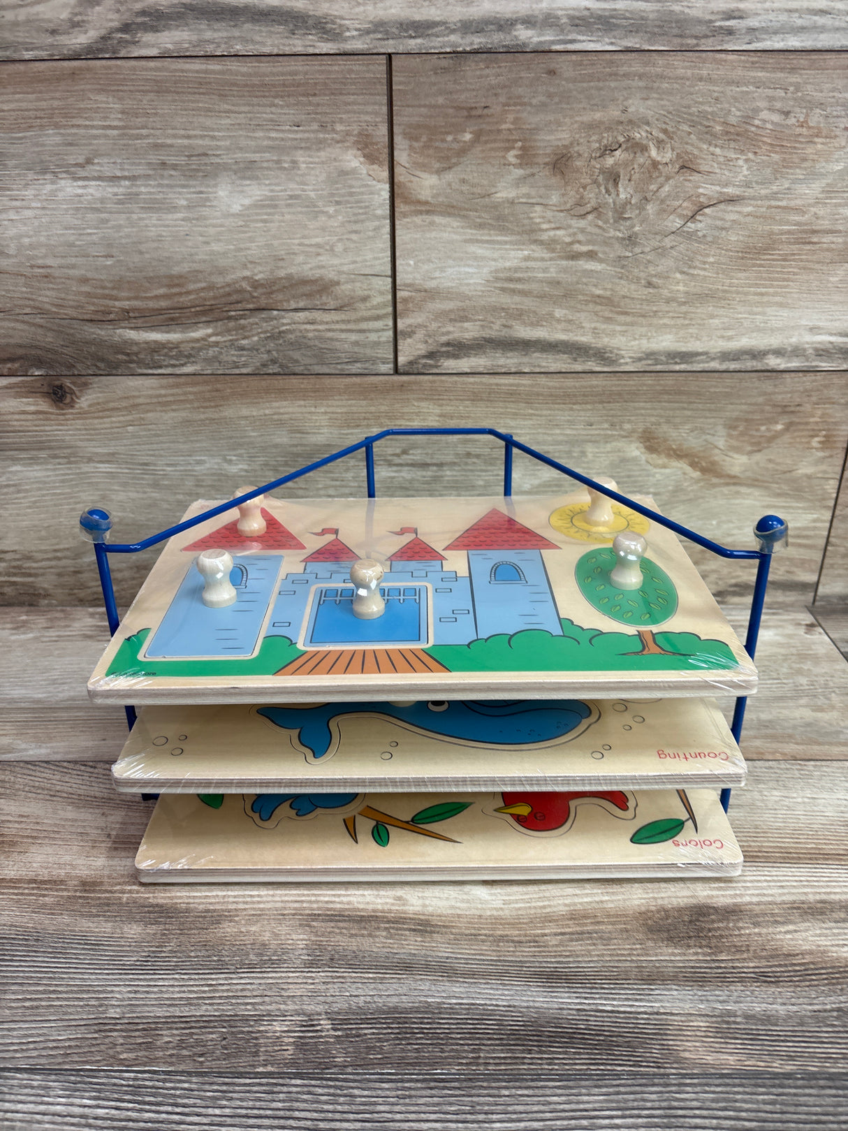 NEW Lakeshore Big Knob Learning Puzzle Set