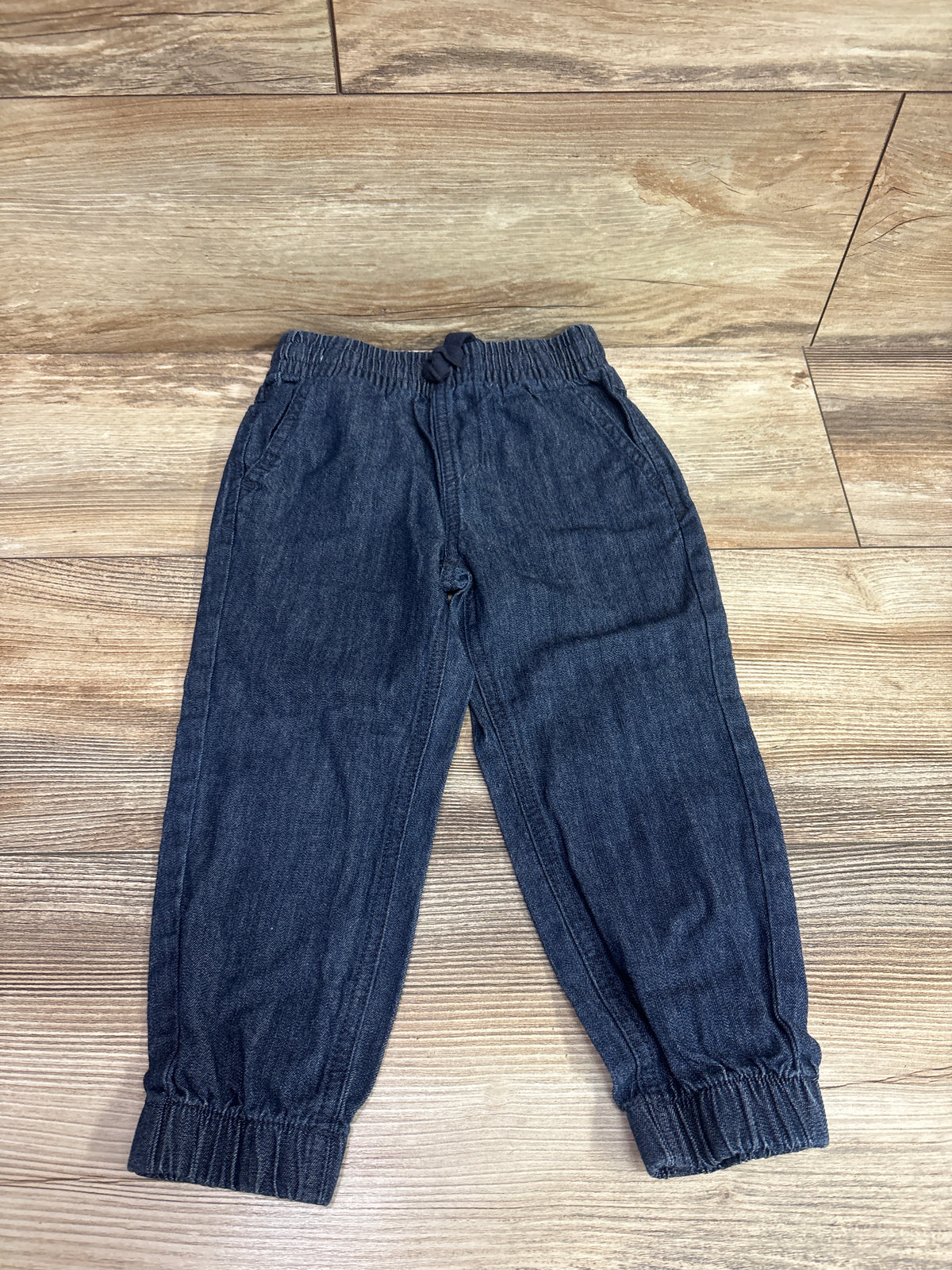 Pekkle Chambray Pull-On Pants Blue sz 3T