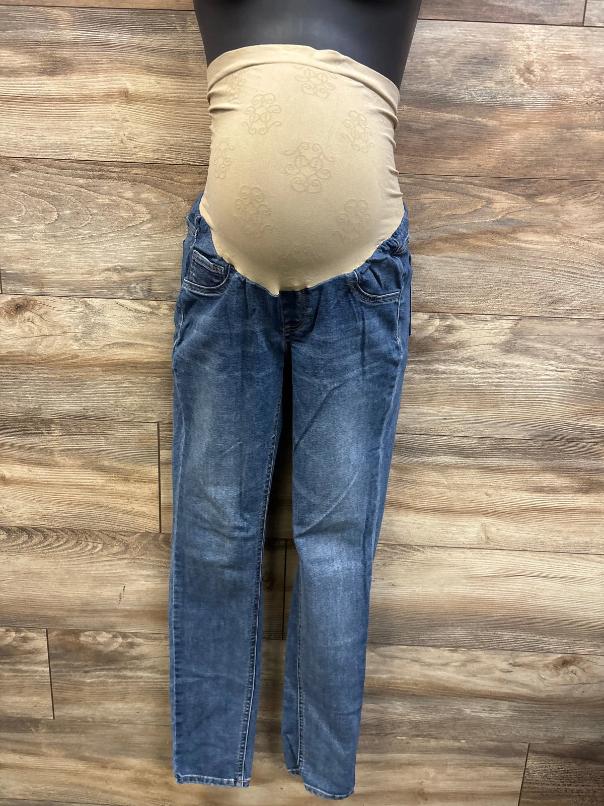 Jessica Simpson Maternity Full Panel Jeans Blue sz Small