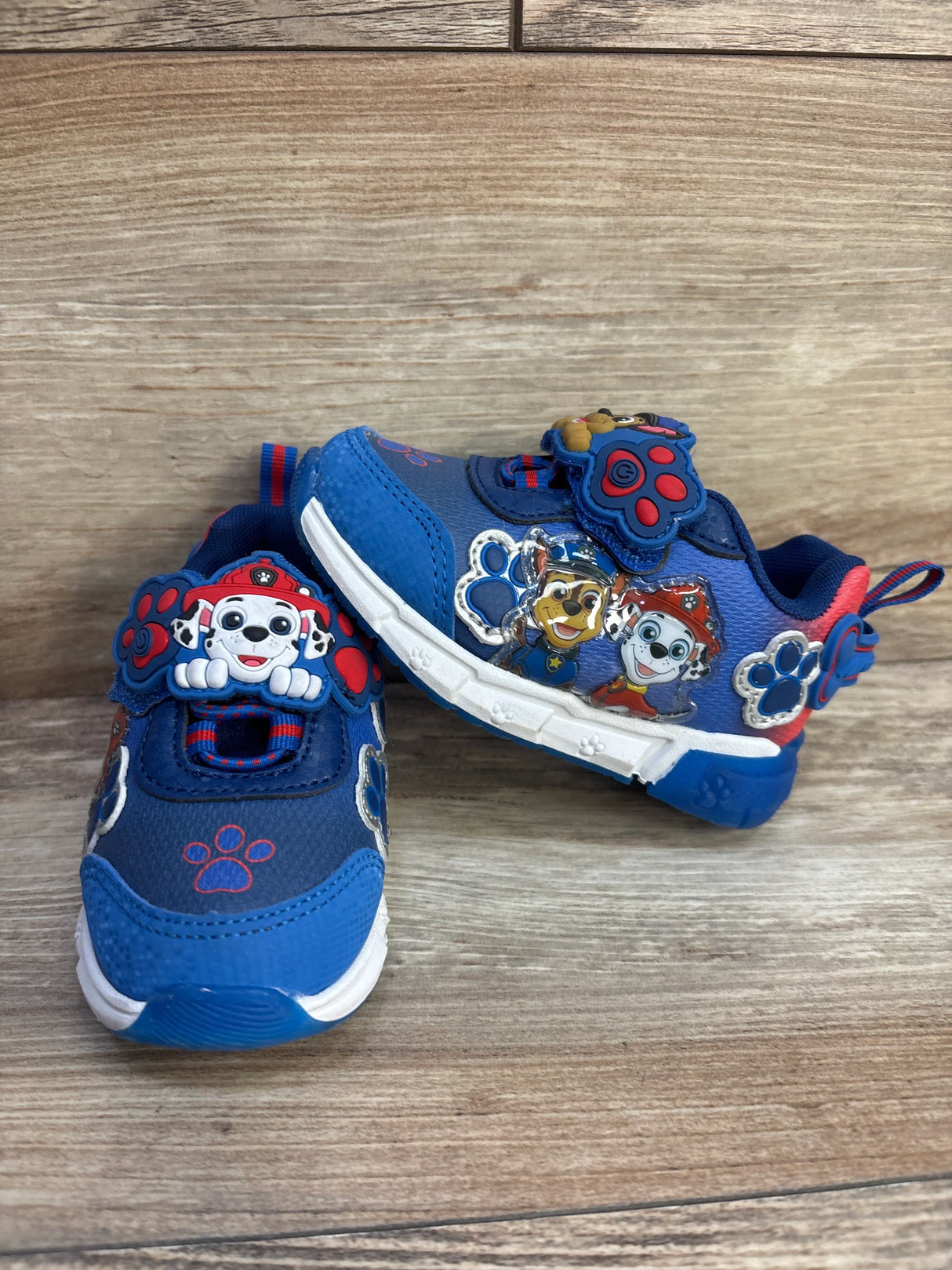 Paw Patrol Light-Up Sneakers Blue sz 5c - Me n Mommy To Be