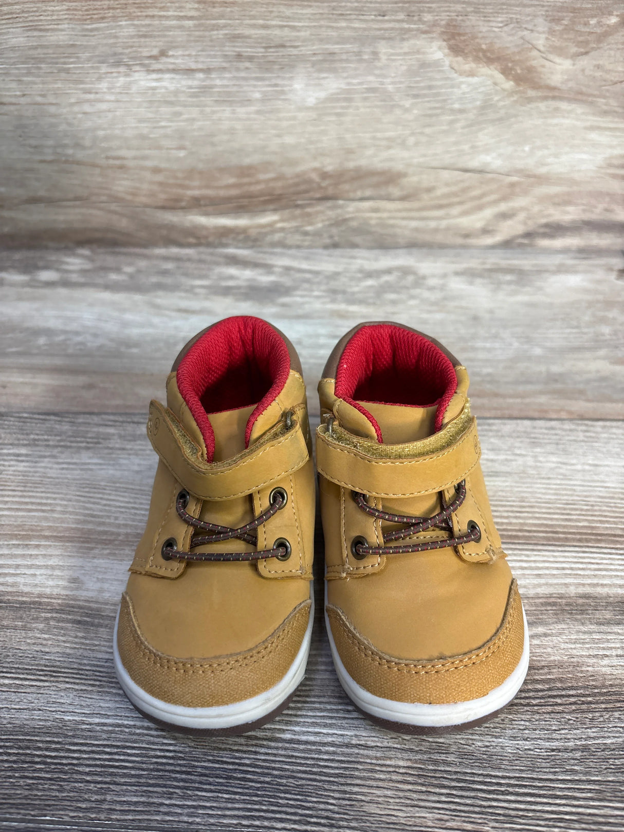 Stride Rite 360 Indiana Honey Yellow Sneaker Boot sz 6c