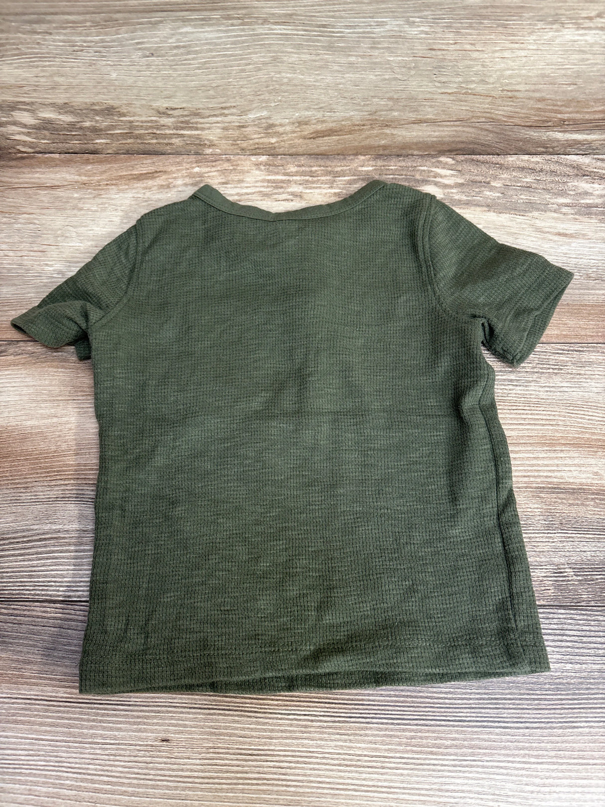 Old Navy Henley Waffle Knit Green sz 2T