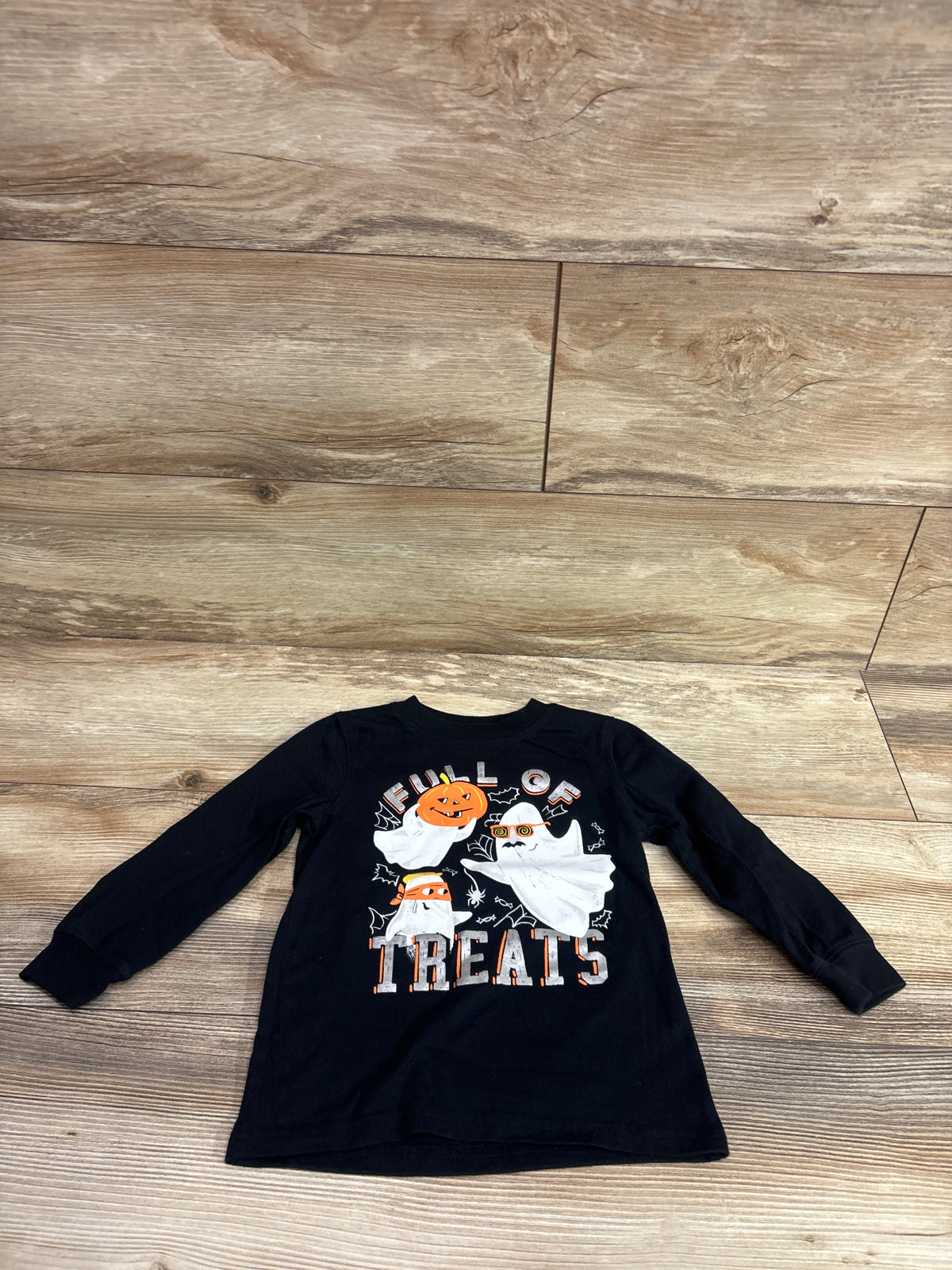 Carter's Full Of Treats Shirt Black sz 2T
