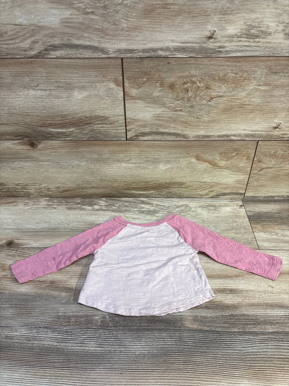 Baby Gap x Sesame Street Raglan Graphic T-Shirt Pink sz 6-12m
