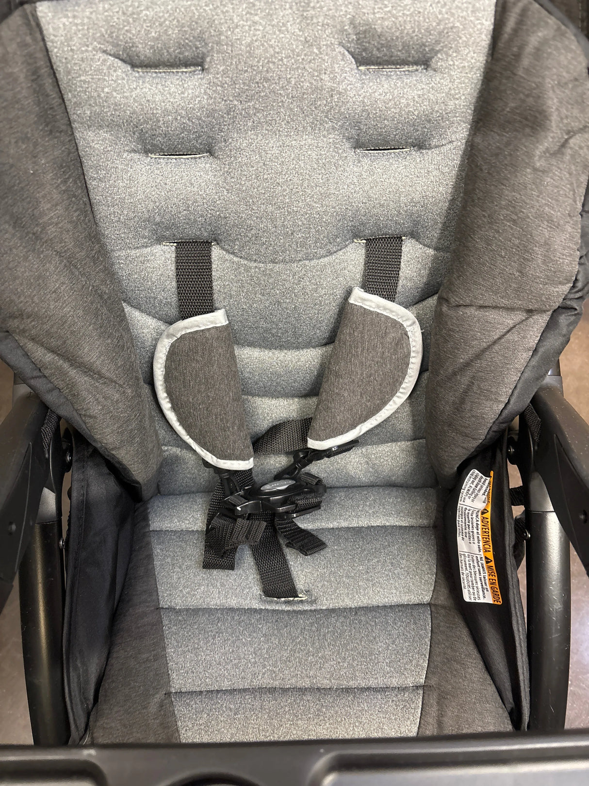 Baby Trend Sit N Stand 5-in-1 Shopper Stroller in Stormy Grey