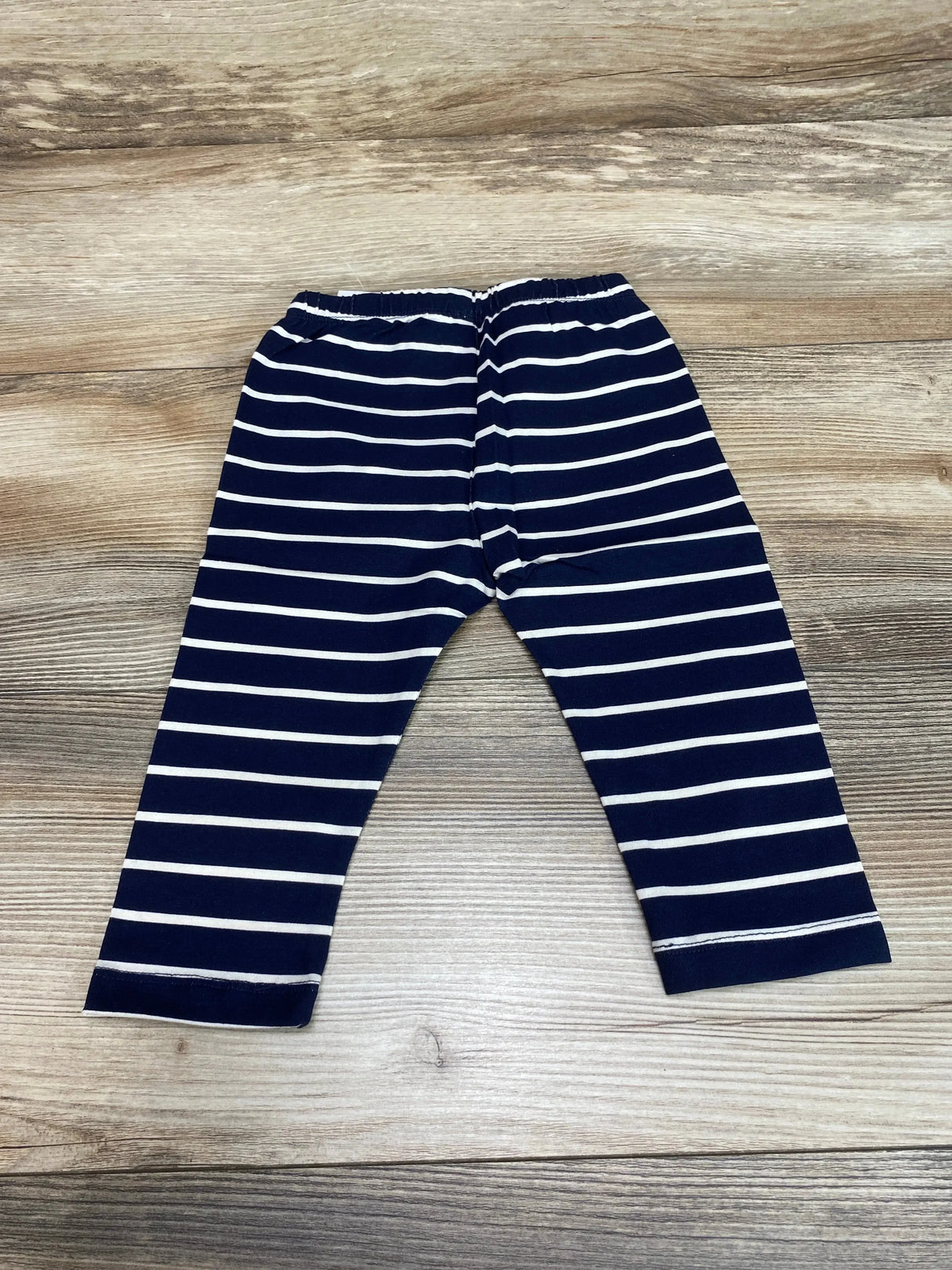 NEW Baby Gap Striped Navy Leggings sz 6-12m - Me n Mommy To Be
