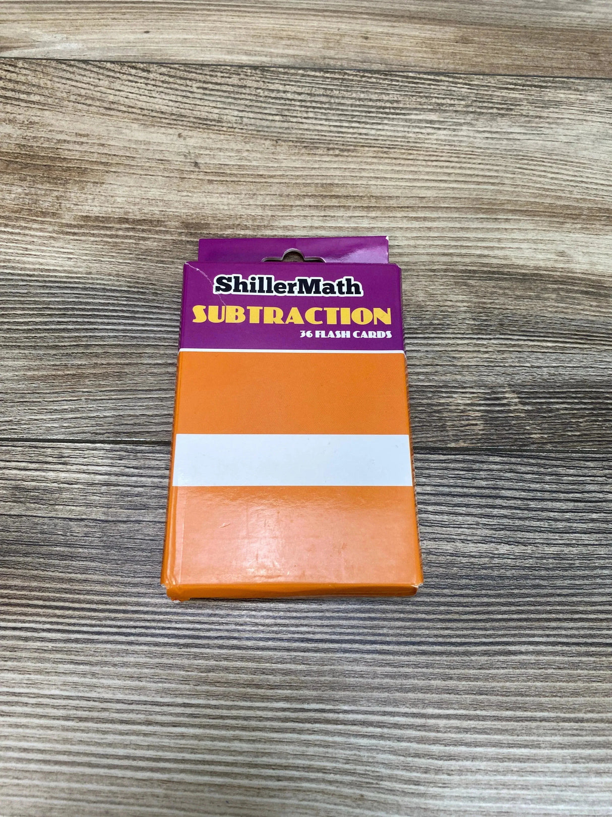 Shiller Math Subtraction 36 Flash Cards - Me 'n Mommy To Be